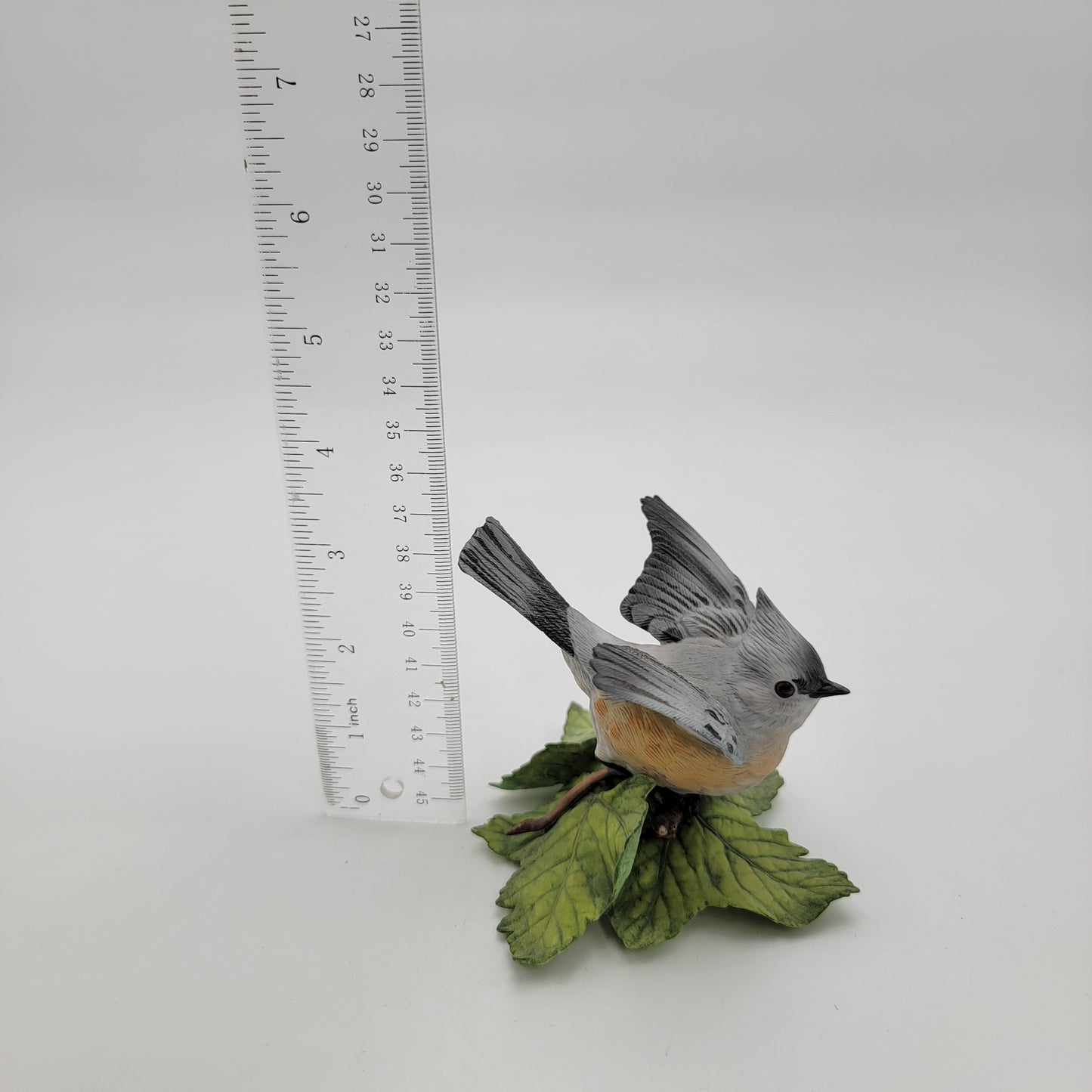 Lenox Tufted Titmouse Bird Fine Porcelain Figurine
