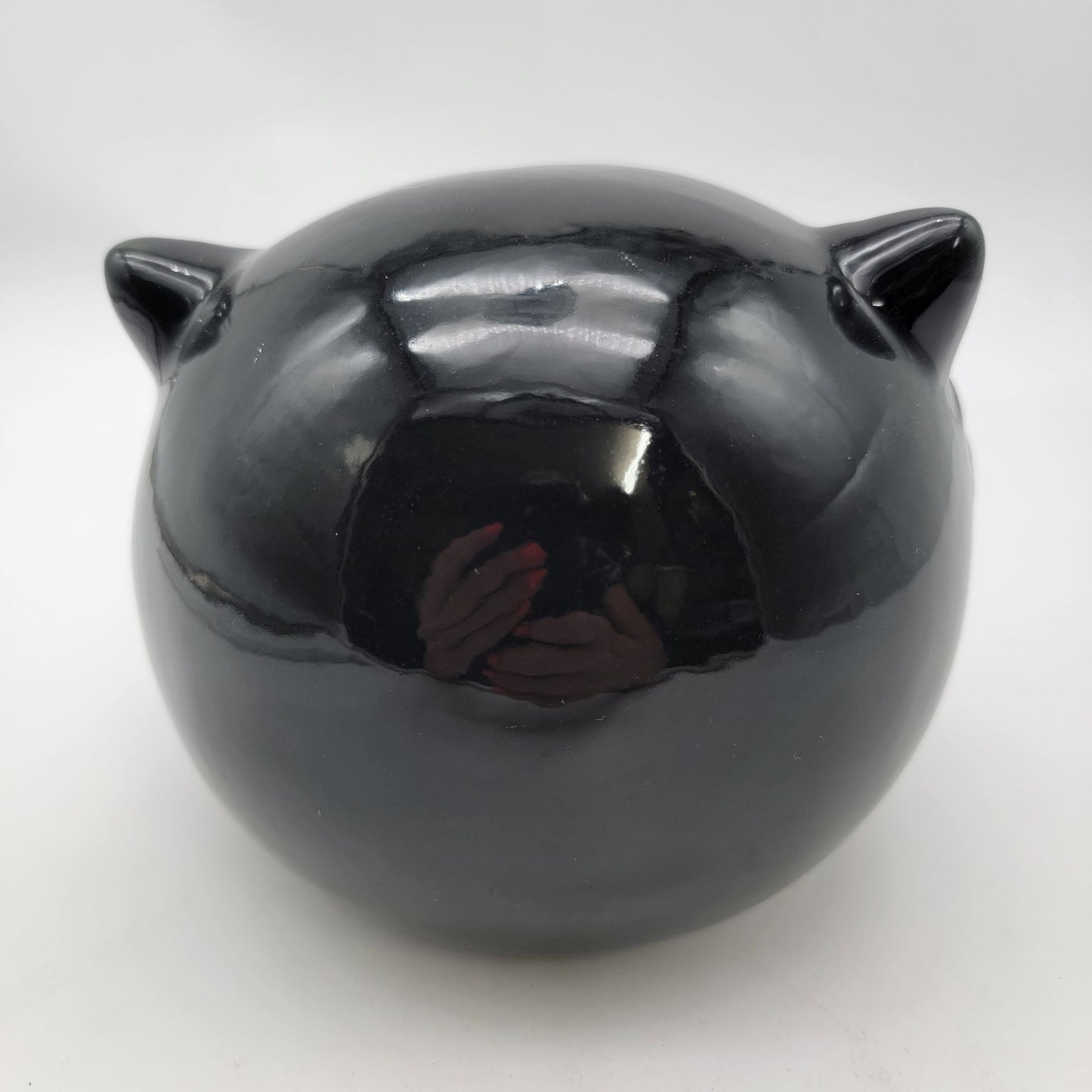 Black Cat Candy Bowl Halloween Decor