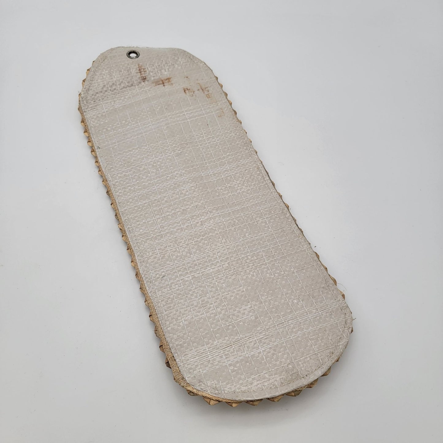 Vintage Bahamas Woven Wall Organizer With Butterfly Design For Letters Bills & Misc