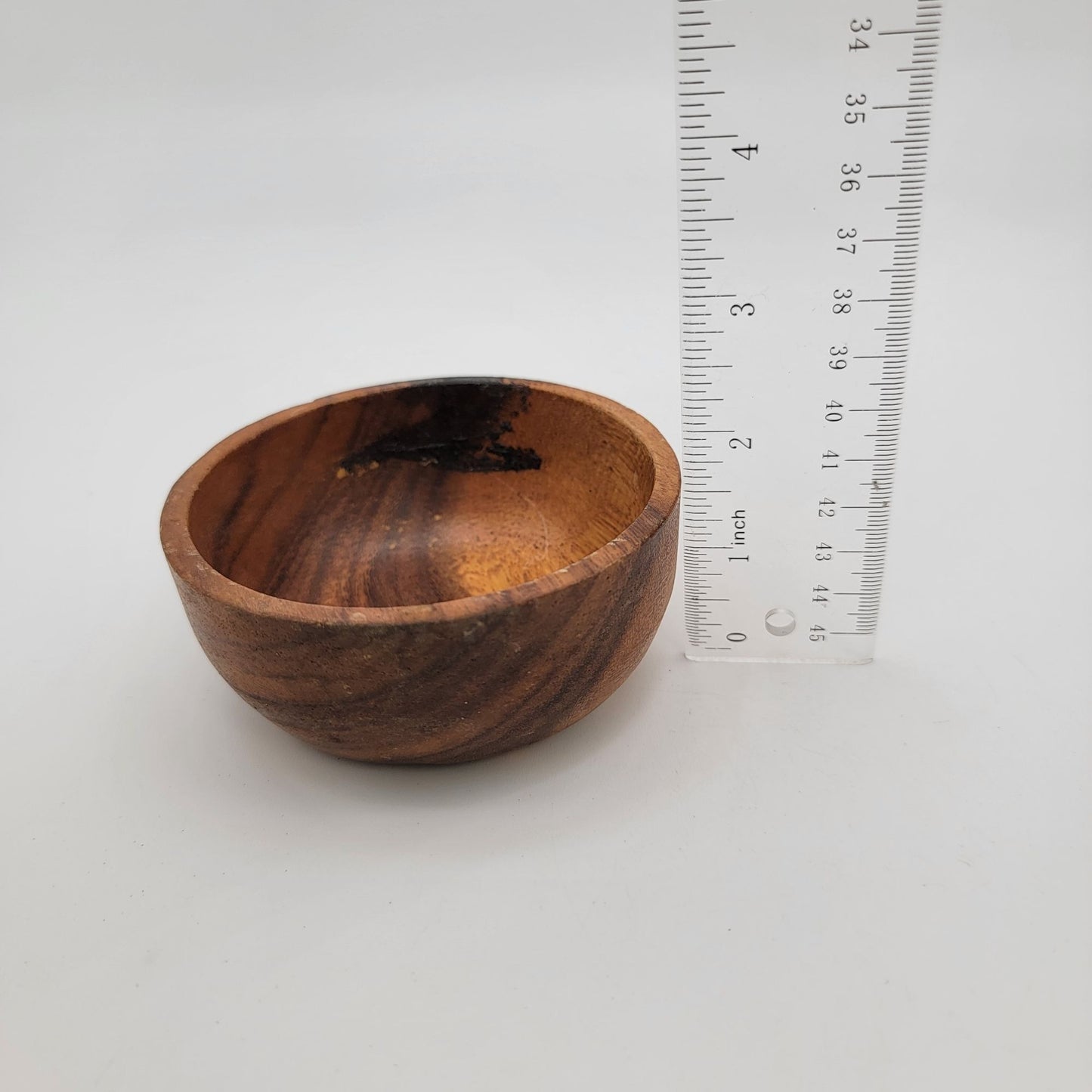 Pair Of Acacia Wood Bowls
