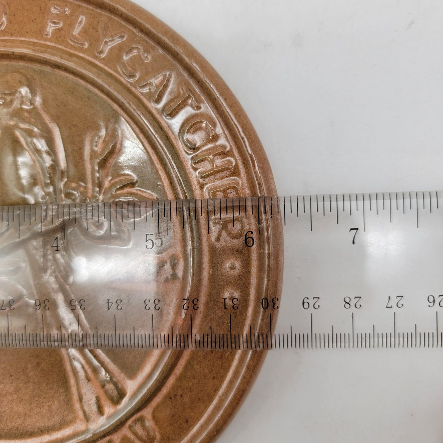 Frankoma Pottery Oklahoma Scissor-Tailed Flycatcher Trivet