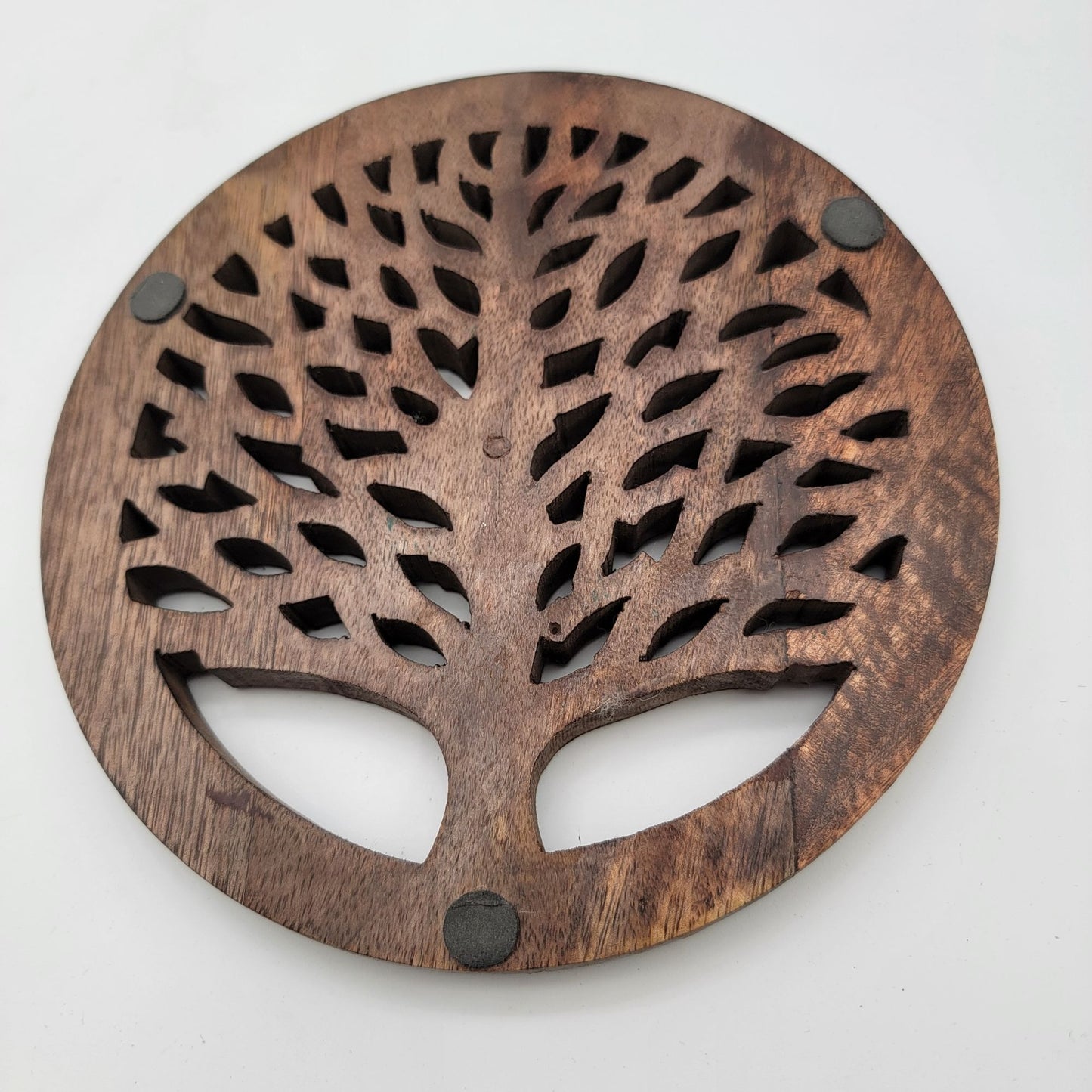 Handcrafted Wooden Tree Of Life Trivet
