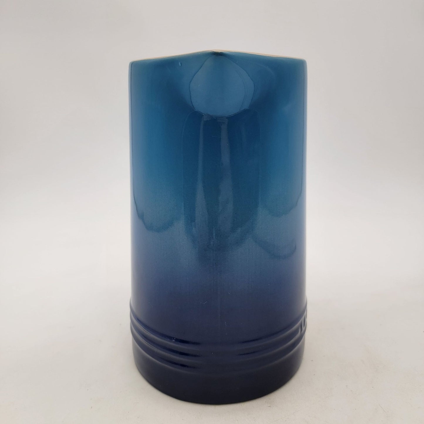 Le Creuset Stoneware Pitcher In Blue Ombre