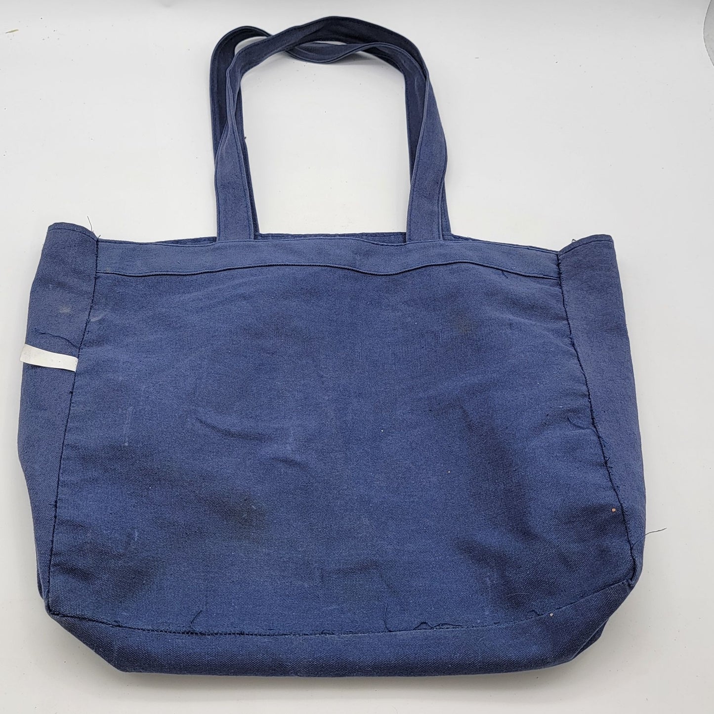 Vintage Maxine Navy Canvas Tote Bag