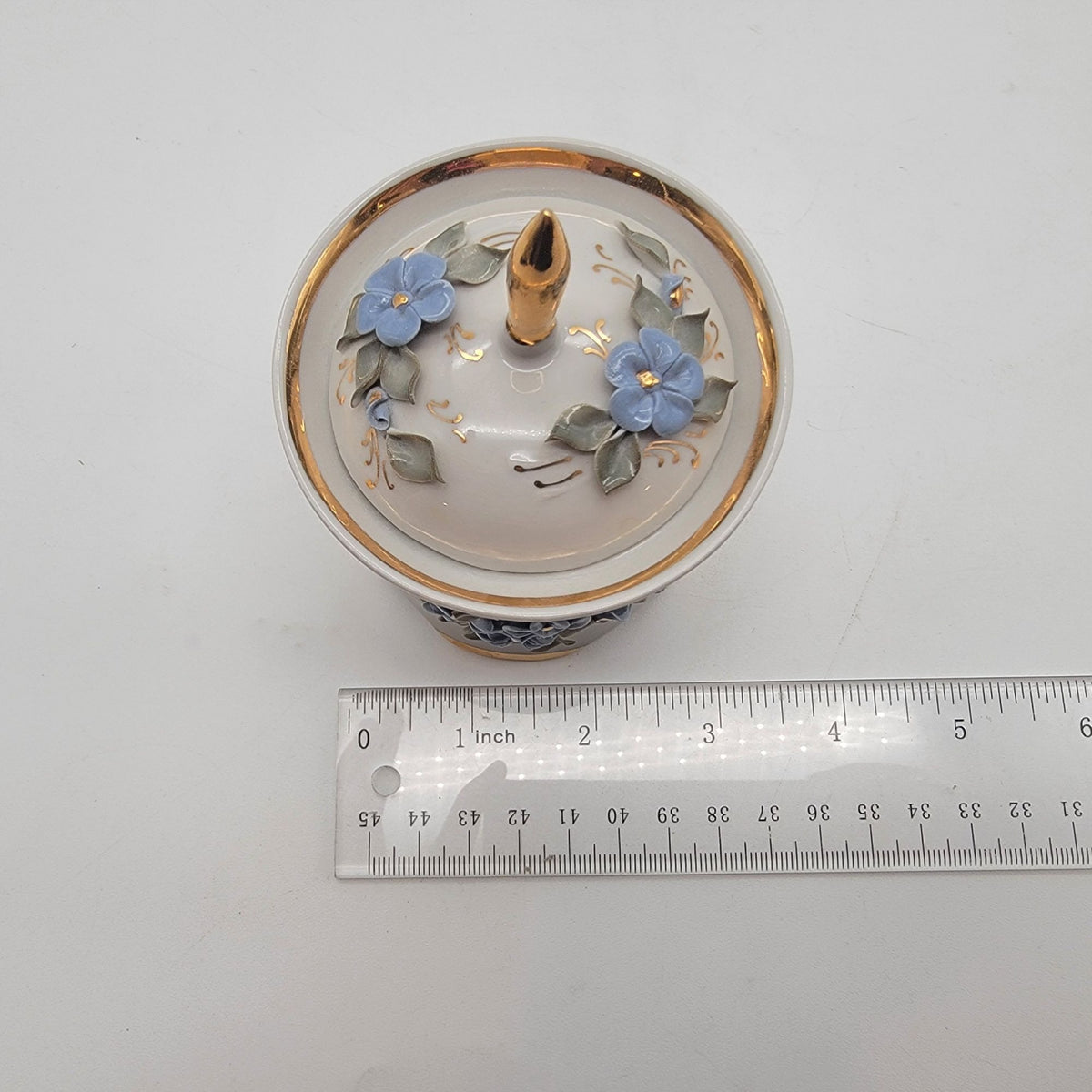 1990s Vintage Fenix Russian Porcelain Jar