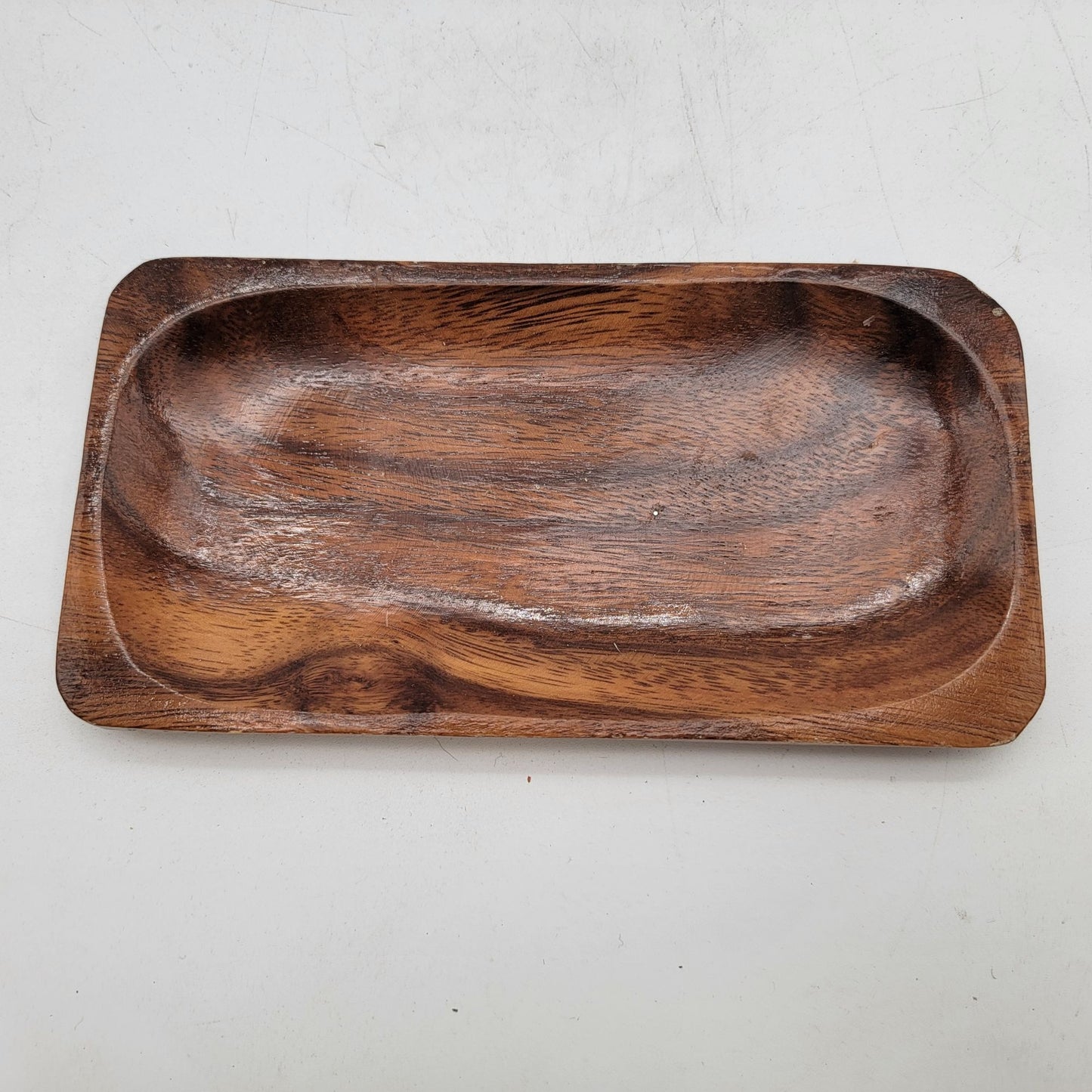 Vintage Wooden Spice Jar Set With Tray & Spoons