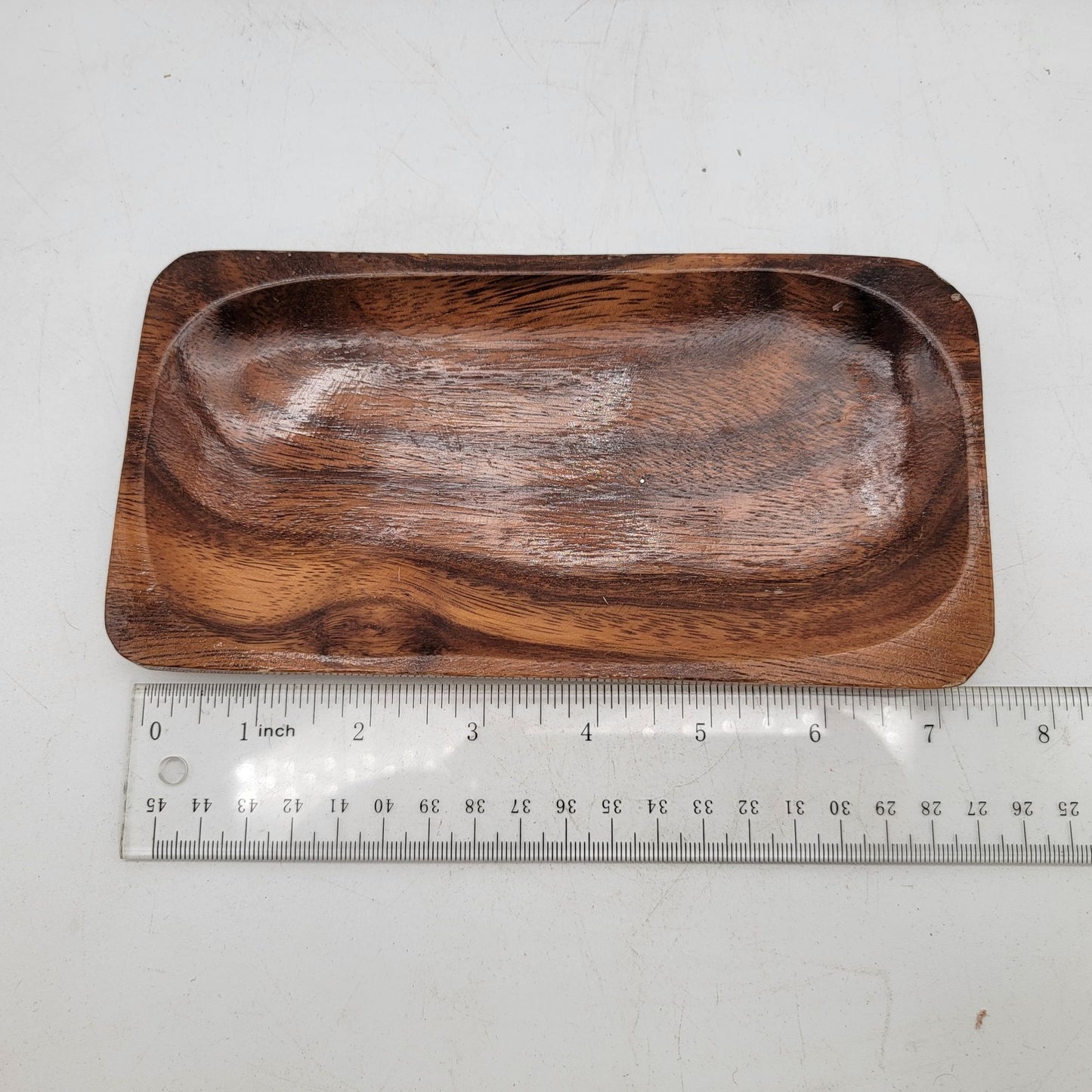 Vintage Wooden Spice Jar Set With Tray & Spoons