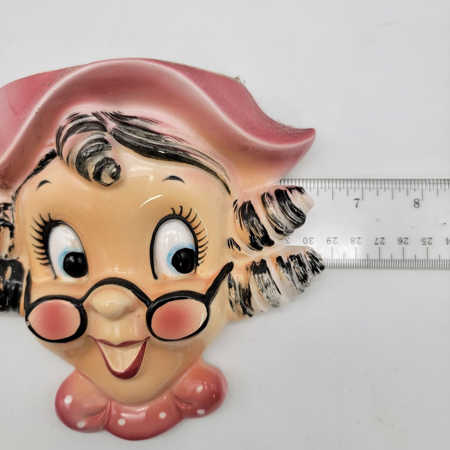 Vintage Holt Howard Pink Busy Biddy Wall Pocket