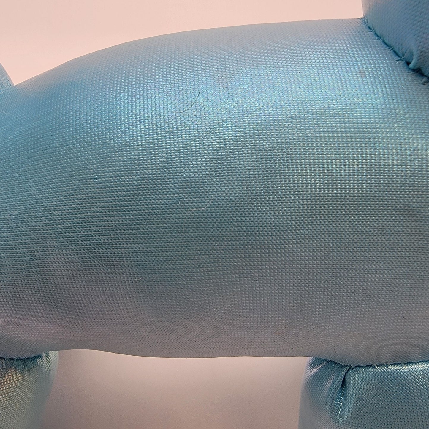 Metallic Blue Balloon Dog Plush