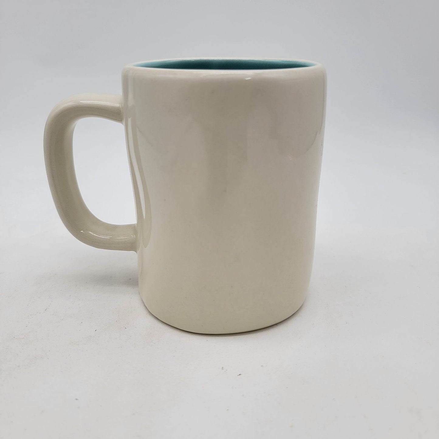 Rae Dunn Sea Coffee Mug With Teal Interior