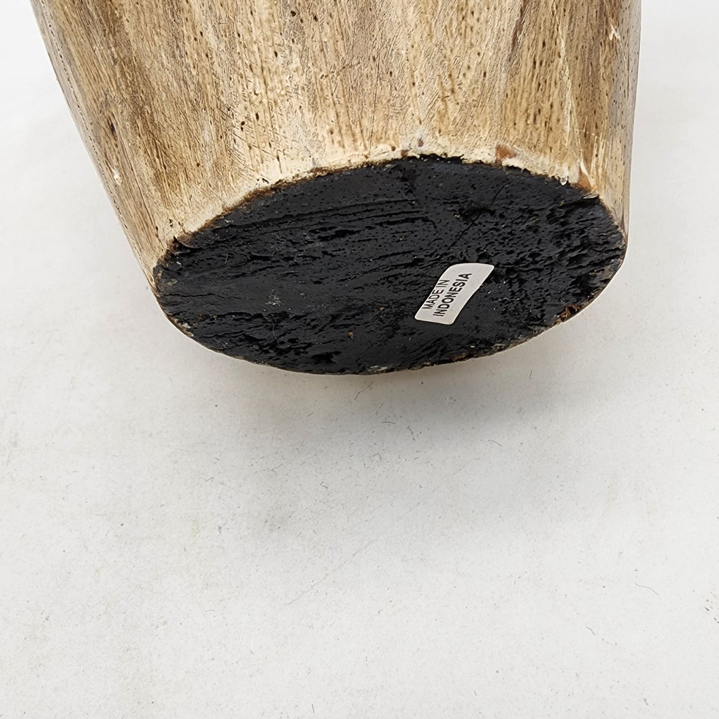 Hand Carved Wooden Rooster Chicken Sculpture