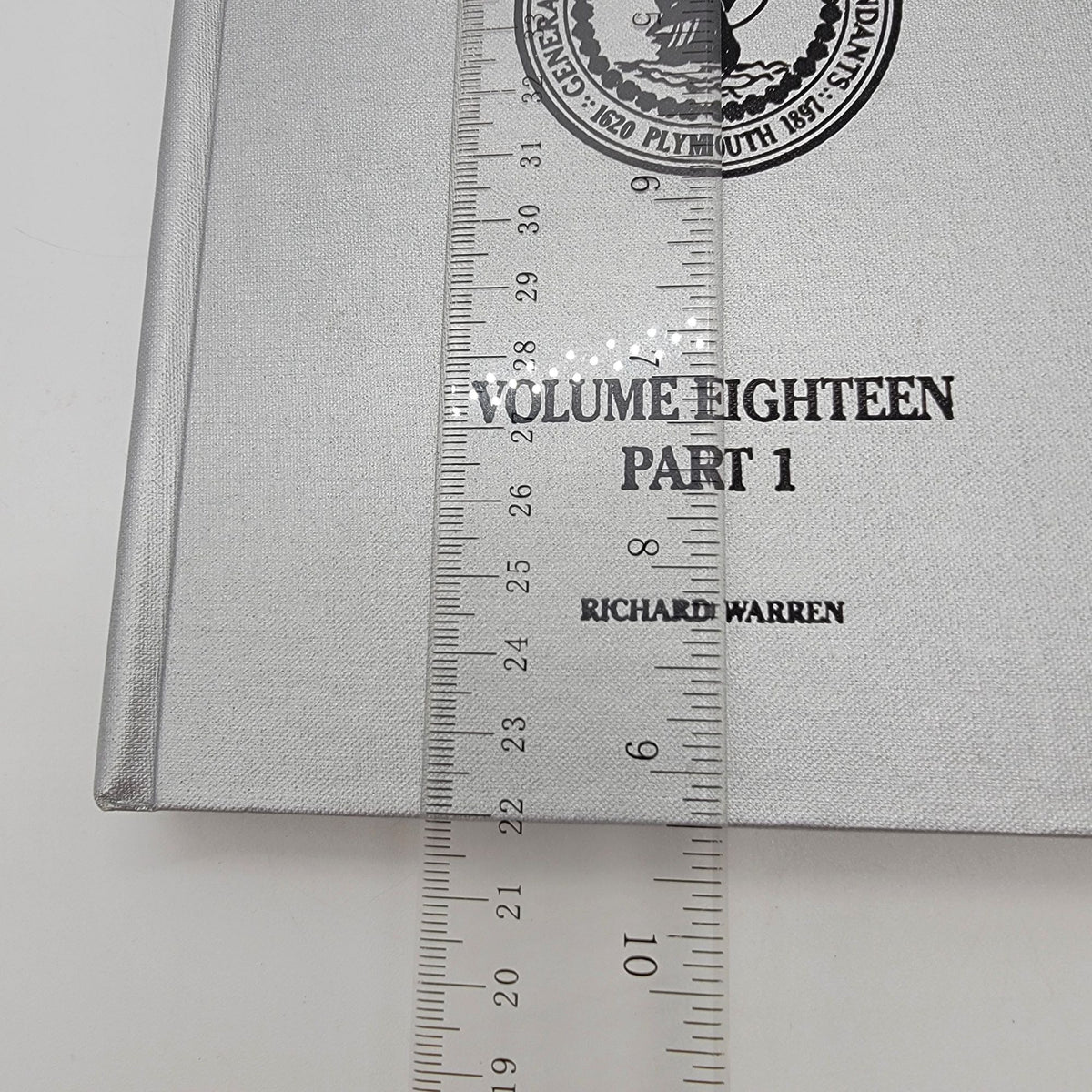 Mayflower Families Through Five Generations Volume 18 Parts 1 & 3 Hard Cover Set
