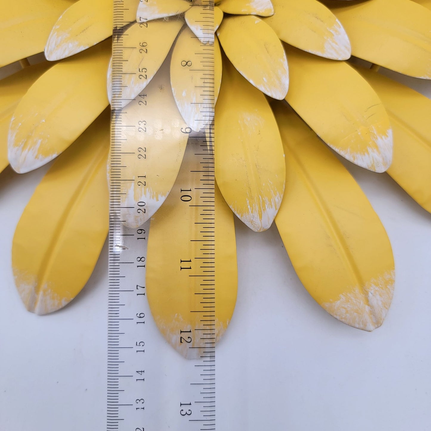 Pair of Yellow Metal Flower Wall Decor Set By Kirklands Home