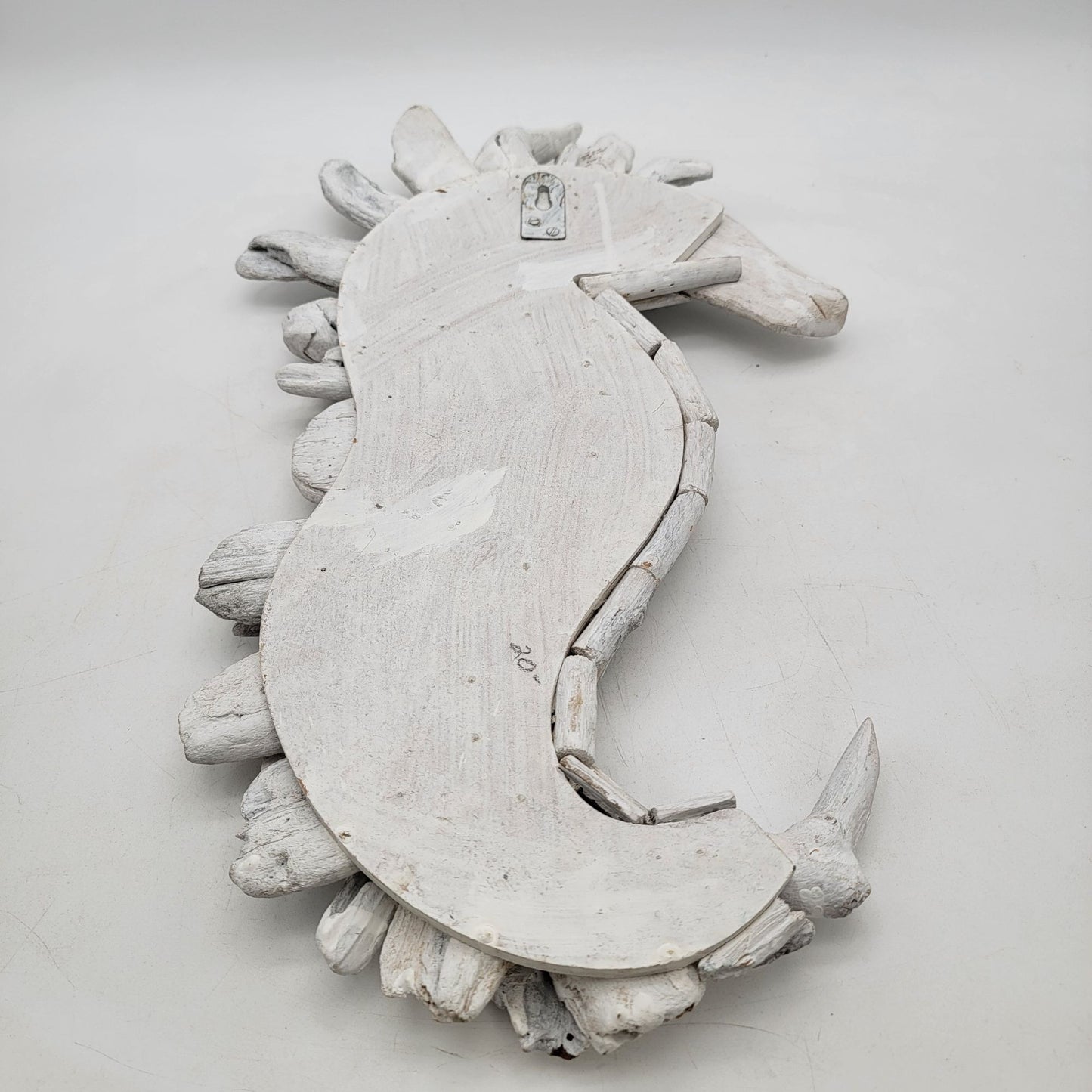 Driftwood Seahorse Wall Art Handmade Coastal Decor