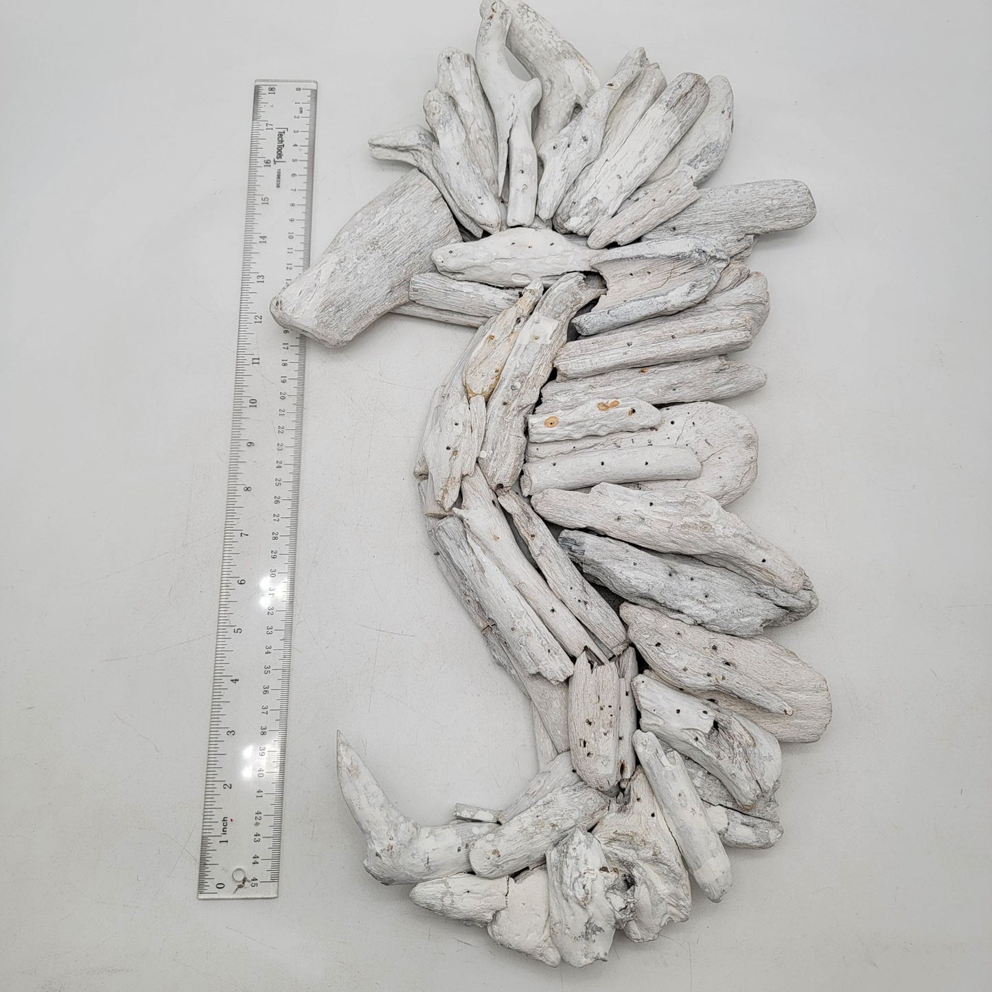 Driftwood Seahorse Wall Art Handmade Coastal Decor