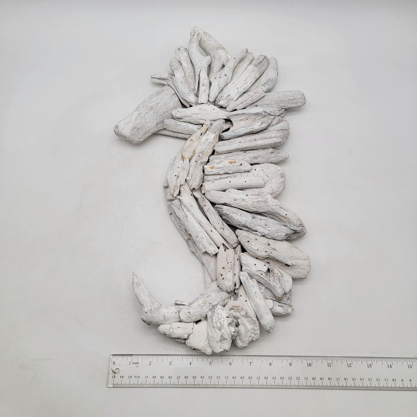 Driftwood Seahorse Wall Art Handmade Coastal Decor