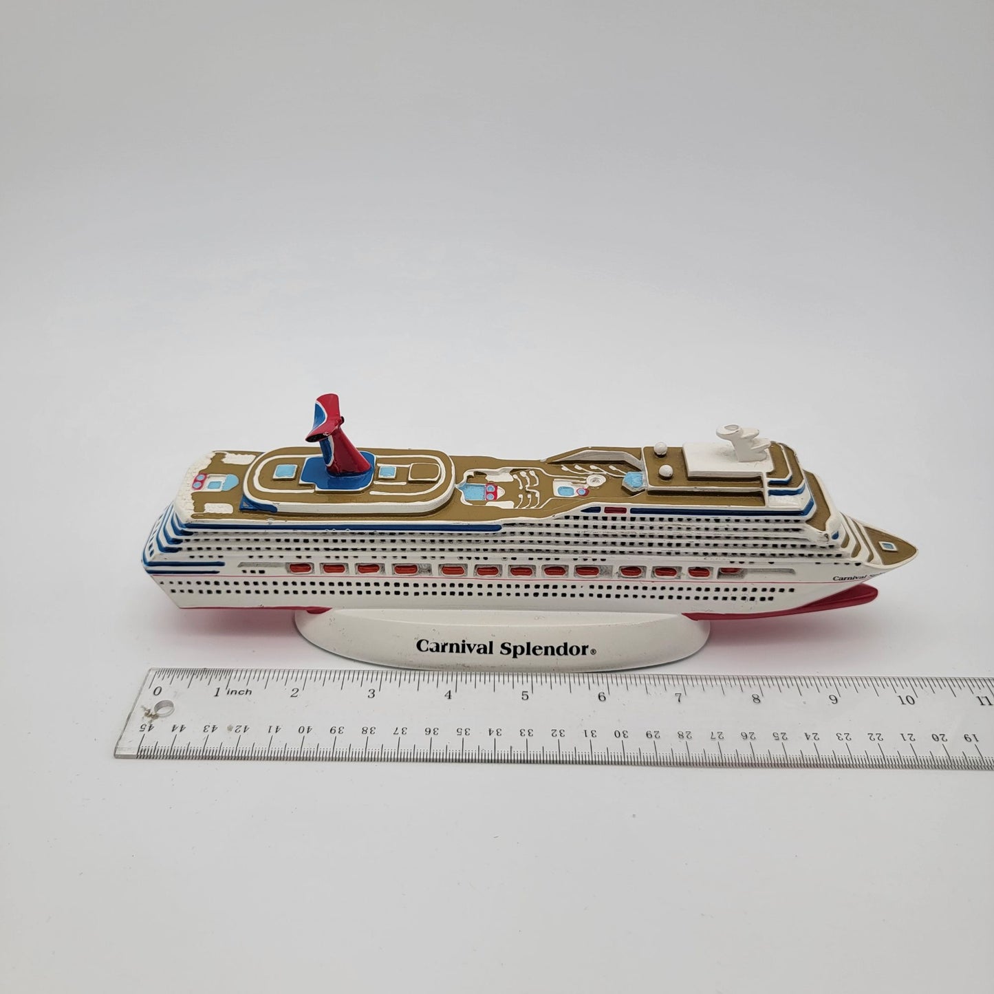 Carnival Splendor Collectible Cruise Ship Model
