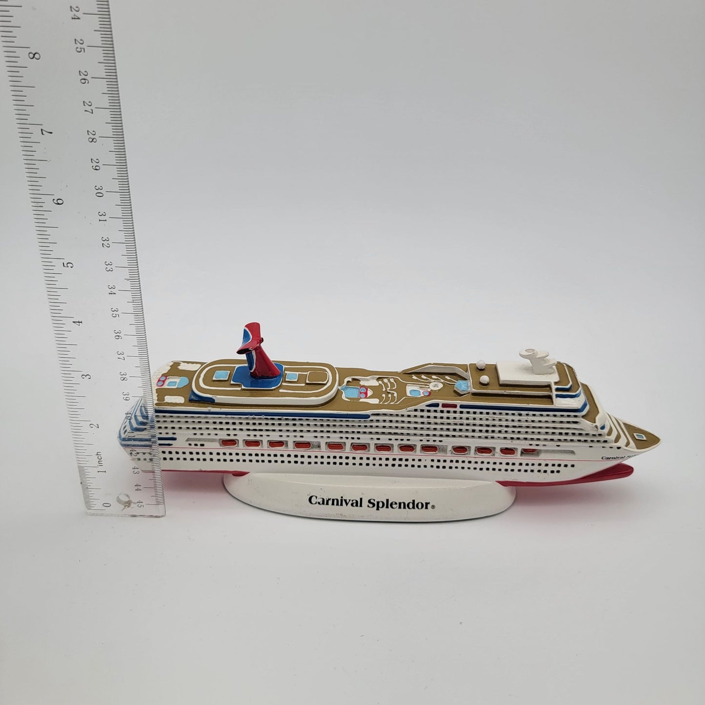 Carnival Splendor Collectible Cruise Ship Model