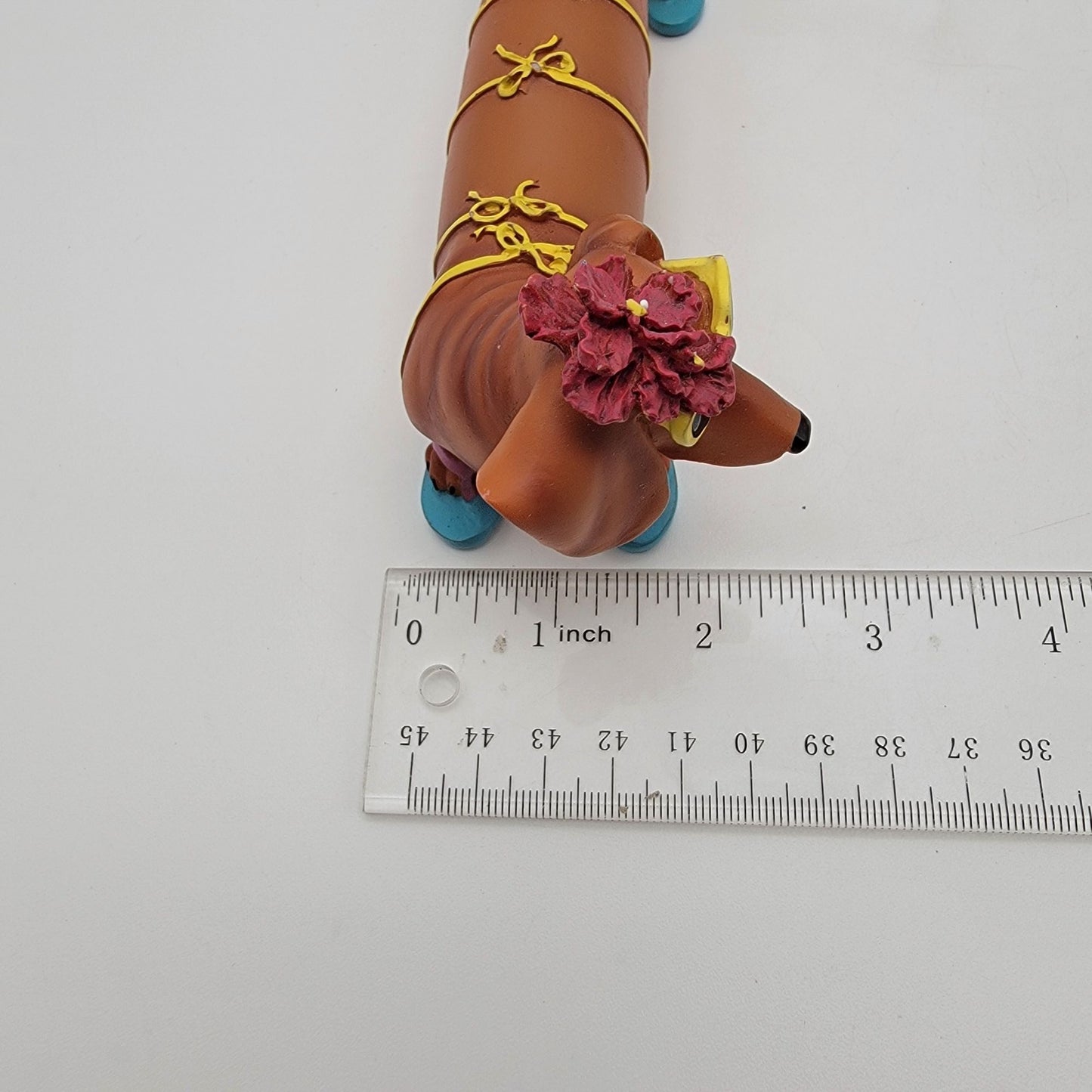 Retired Westland Hot Diggity Dog Teenie Weenie Bikini Dachshund Figurine