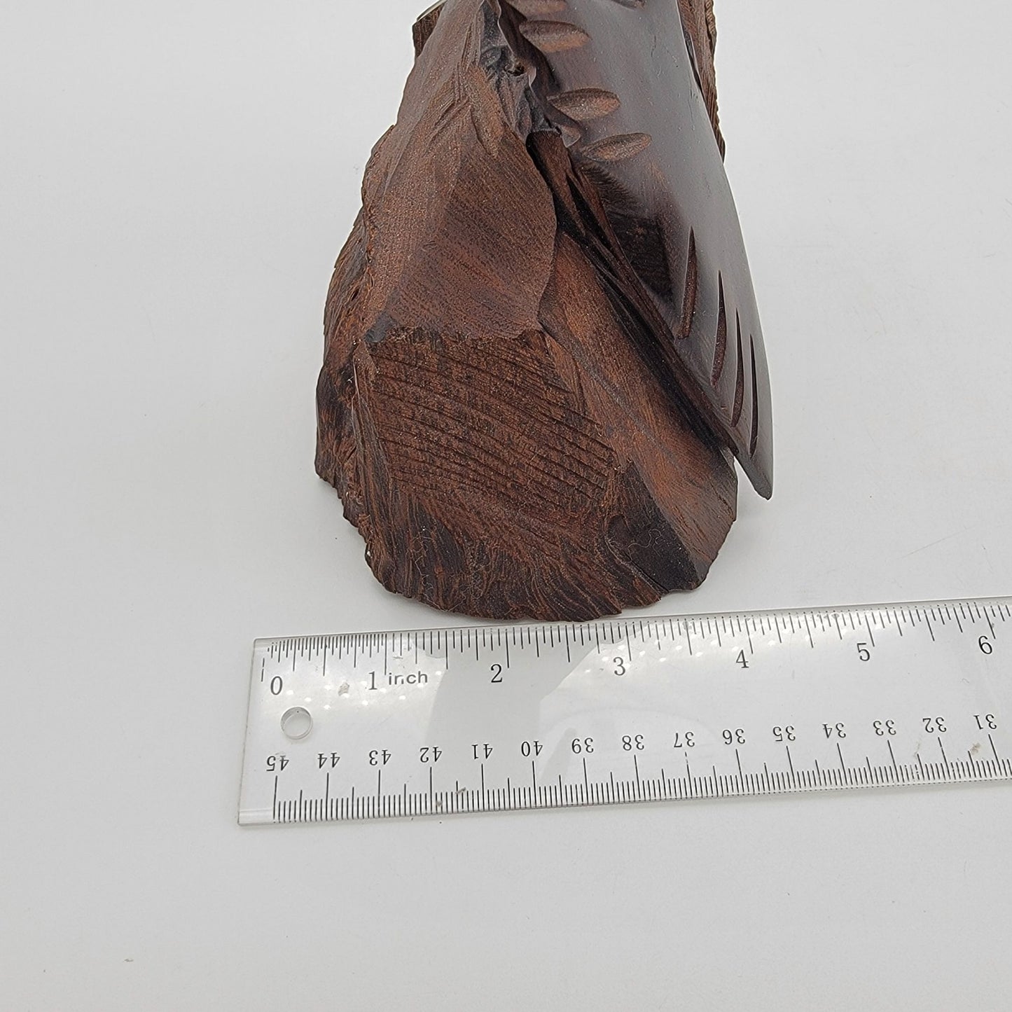 Vintage Carved Ironwood Marlin Fish Sculpture - As Found