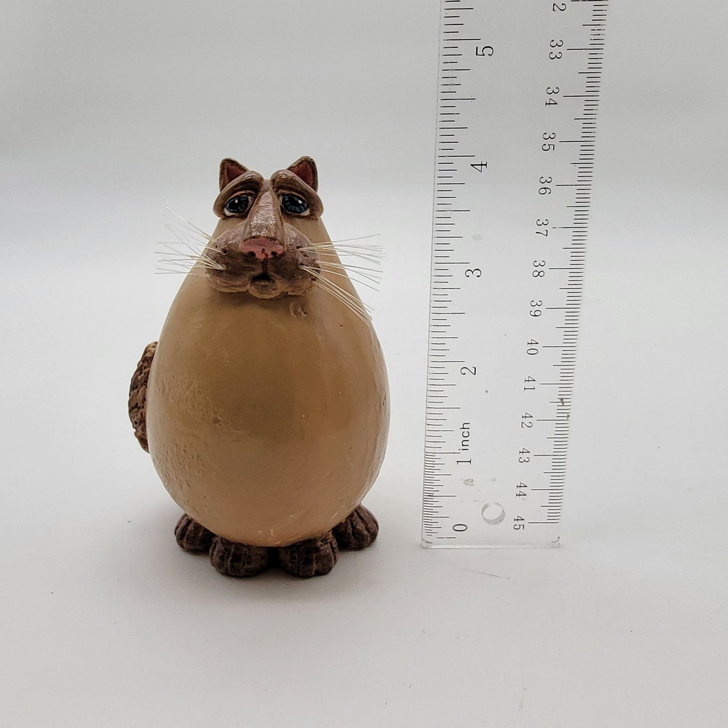 Vintage Vicki Thomas Fat Cat Figurine