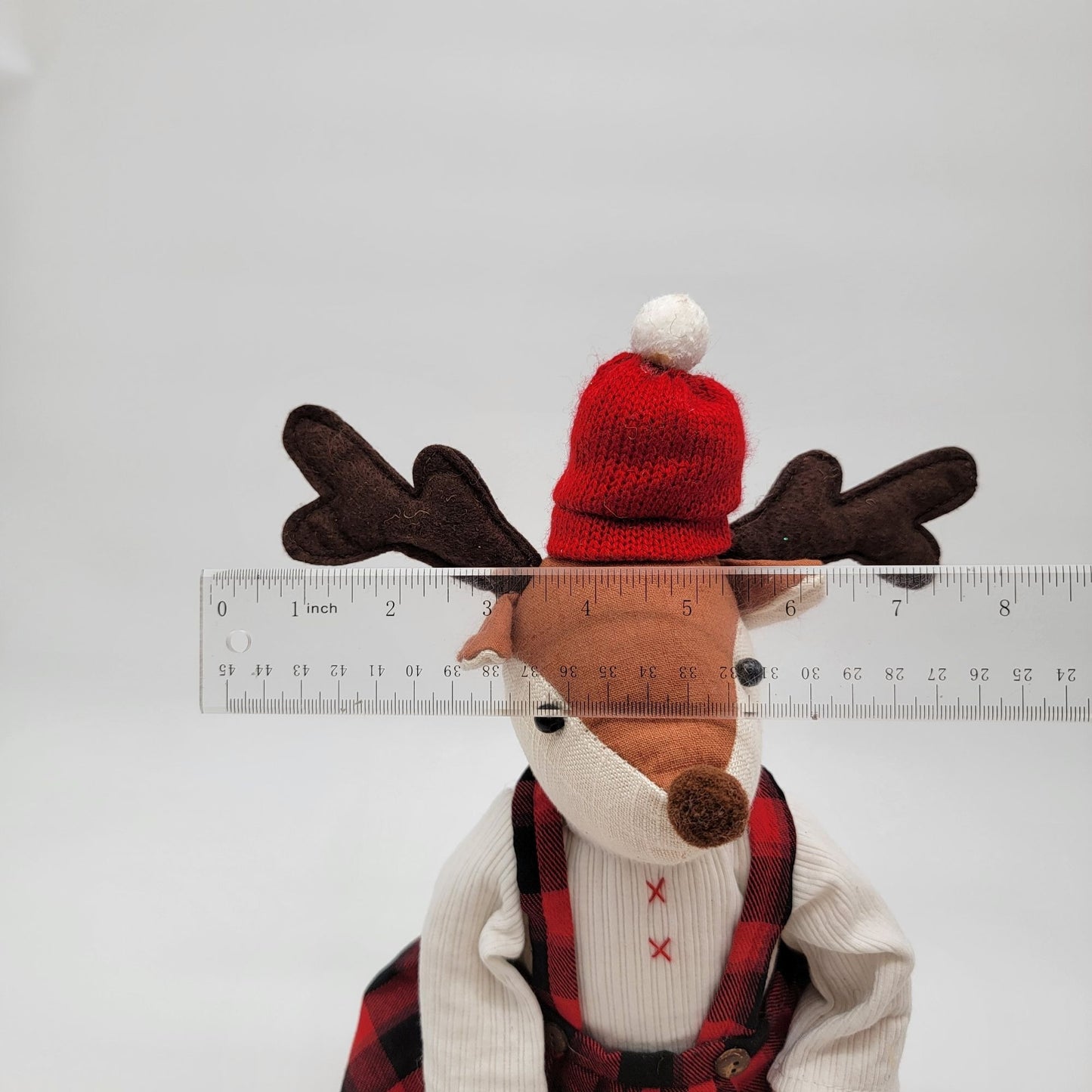 Pier 1 Imports Weighted Reindeer Christmas Decoration