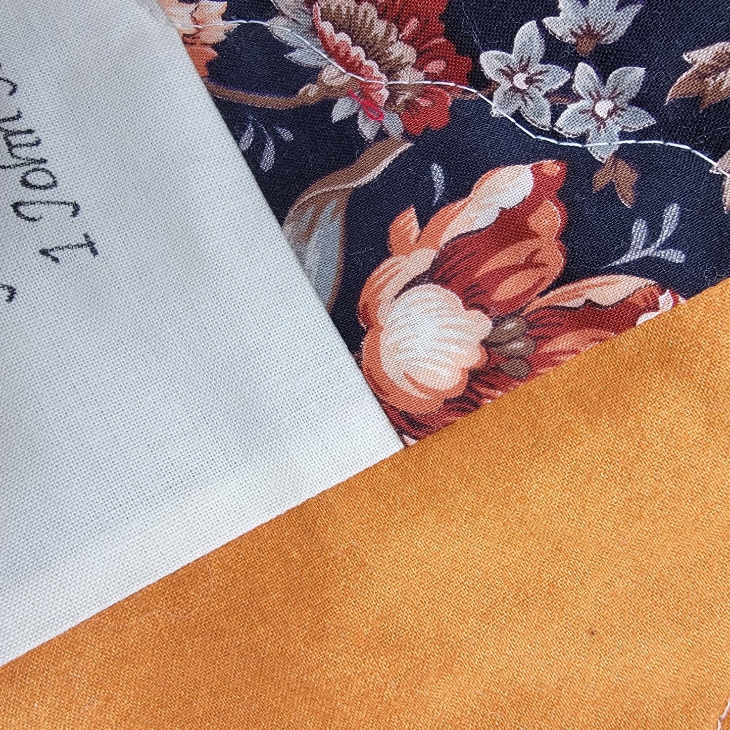 Handmade Christian Scripture Quilt With Cross Bible Verses & Floral Pattern 55" x 77" Blanket