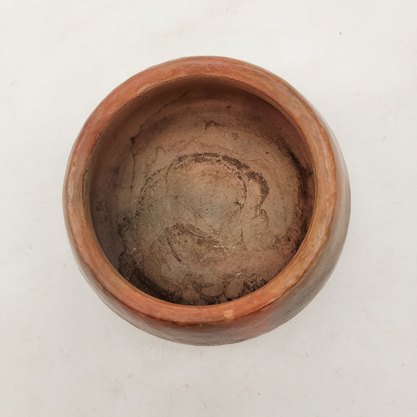 Handcrafted Rustic Art Burnished Pottery Planter