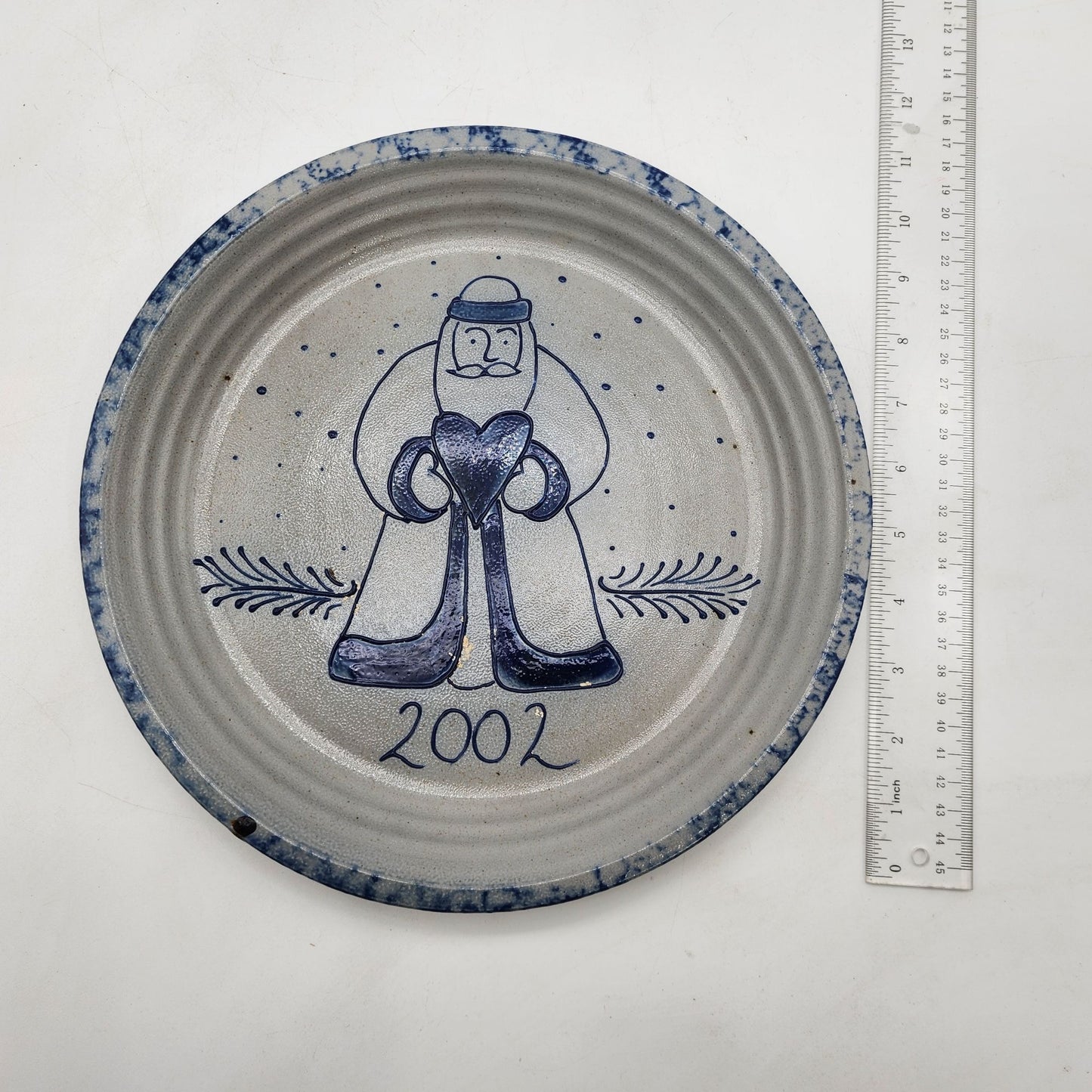 Vintage Eldreth Pottery 2002 Salt Glaze Stoneware