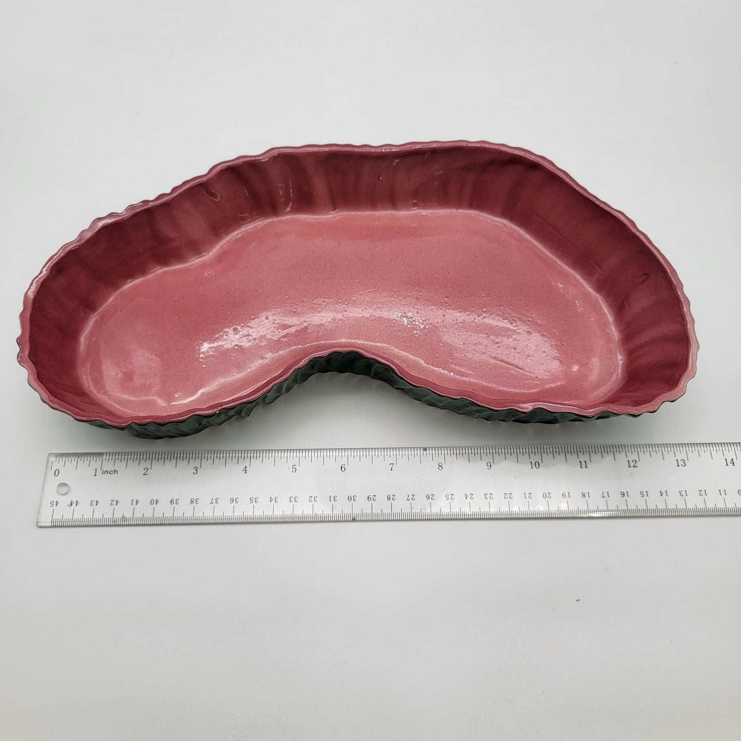 Vintage Maddux Of California Pottery Flamingo Pond Dish #1024