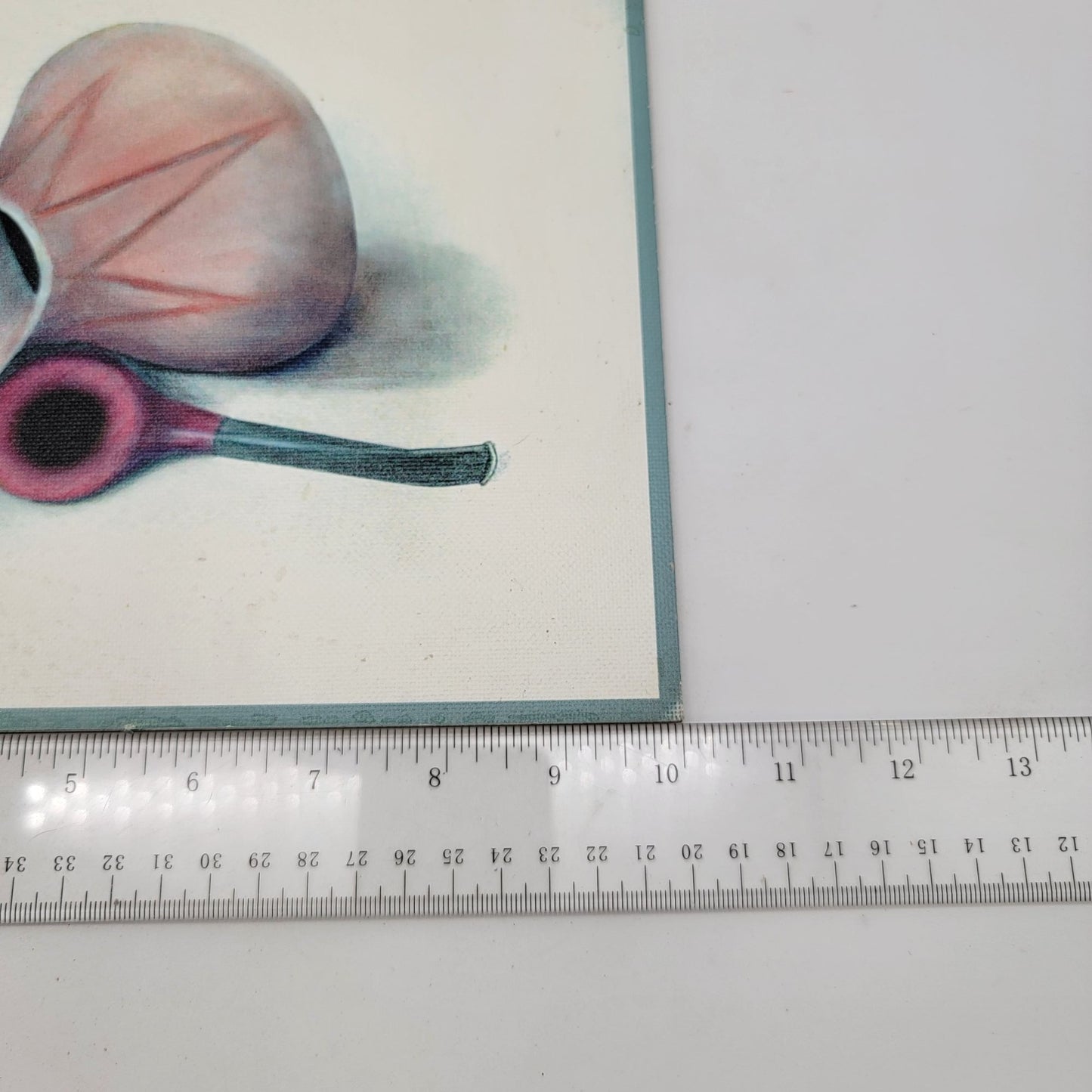 "Still Life W/Pipe" Artists Proof 002/250 By John A. Wood Giclee Print Canvas On Claybord 8" x 10" 2004