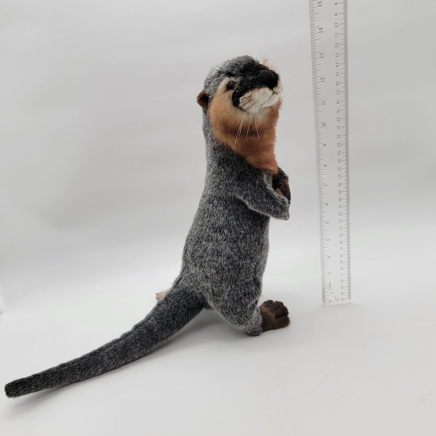 Hansa Standing River Otter Realistic Plush #3814
