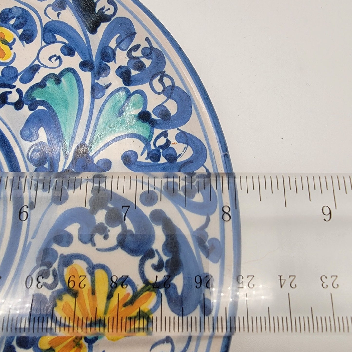 Salvatore Guerreri Majolica Caltagirone Sicilian Pottery Plate
