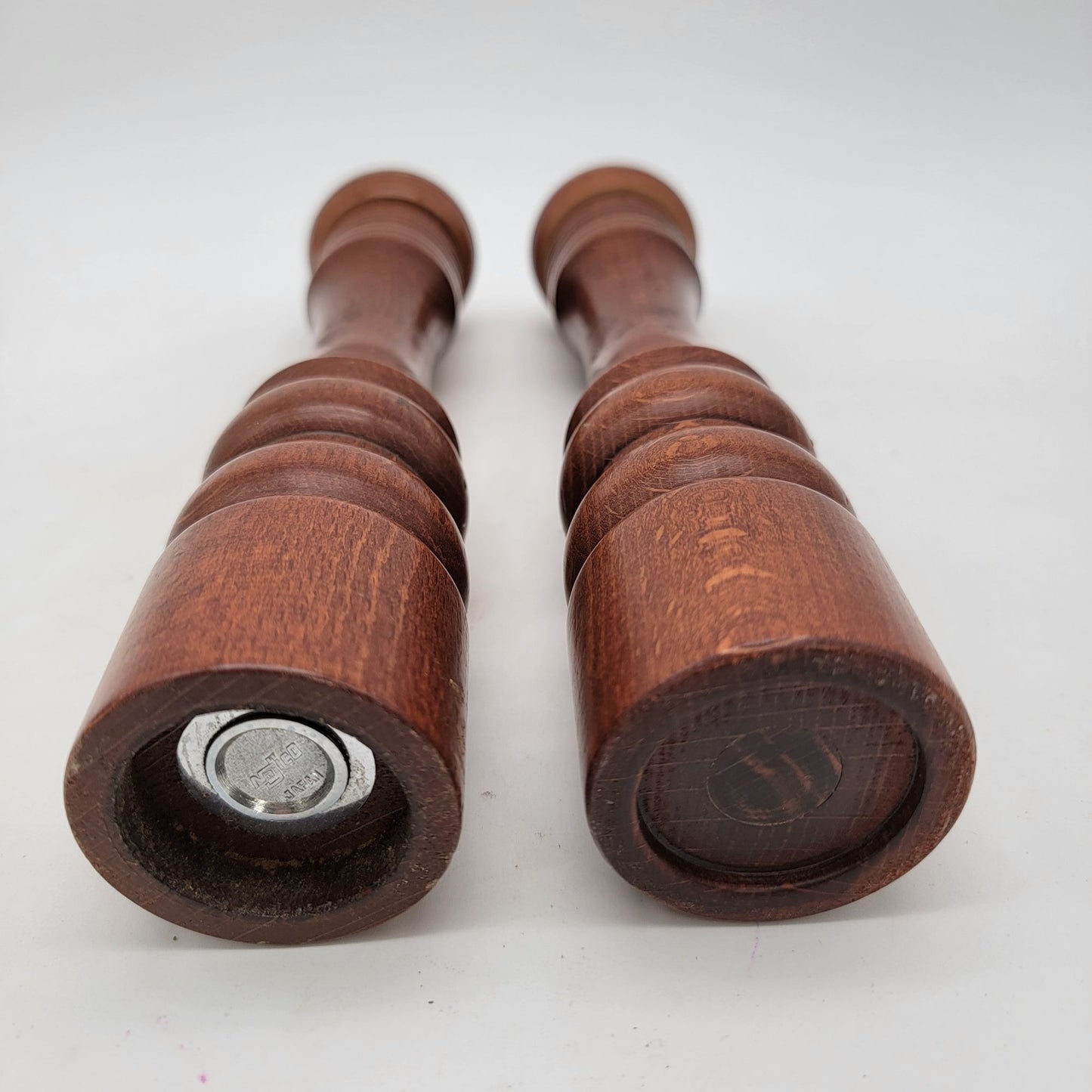 Vintage Najico Wooden Salt & Pepper Mill Set