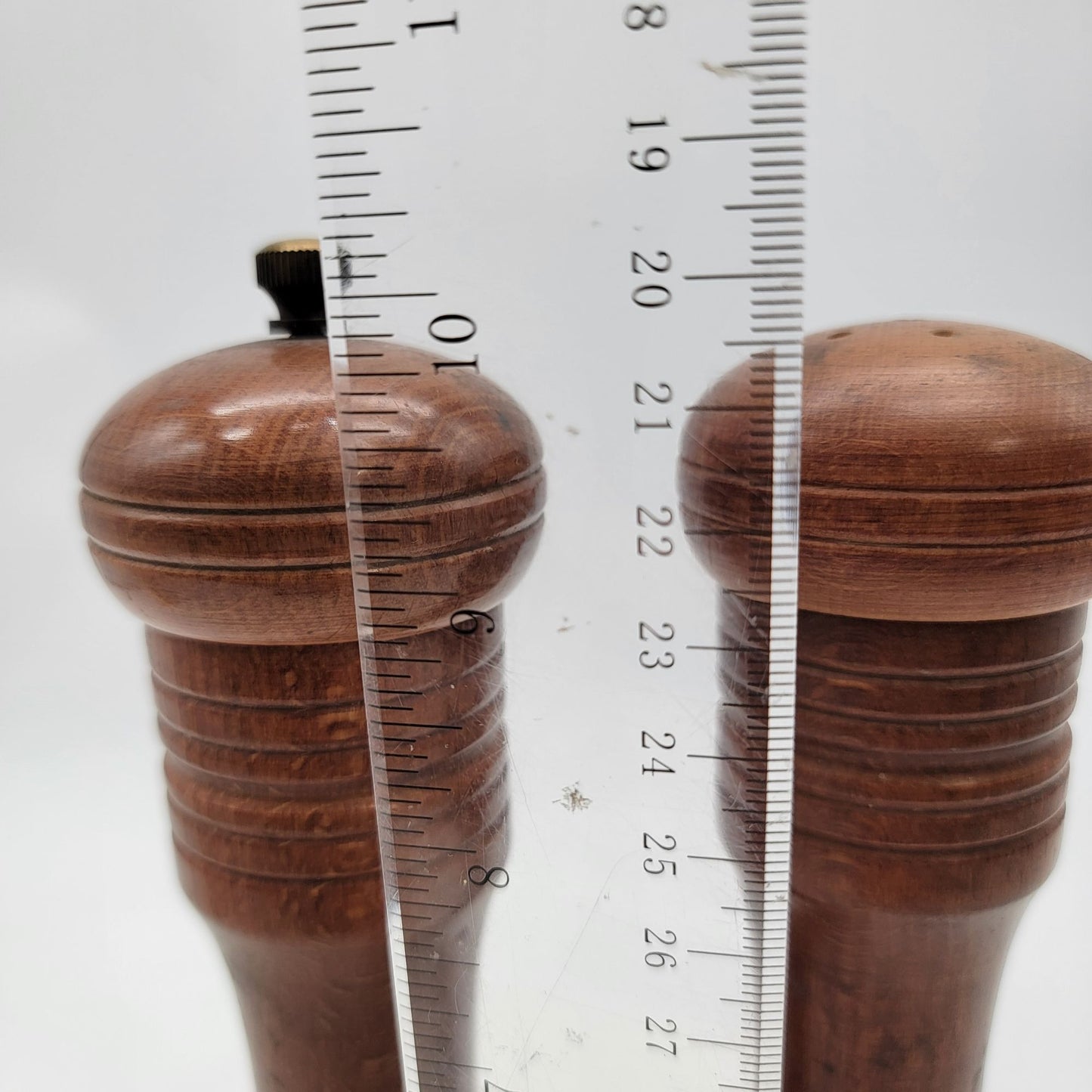 Vintage Najico Wooden Salt & Pepper Mill Set