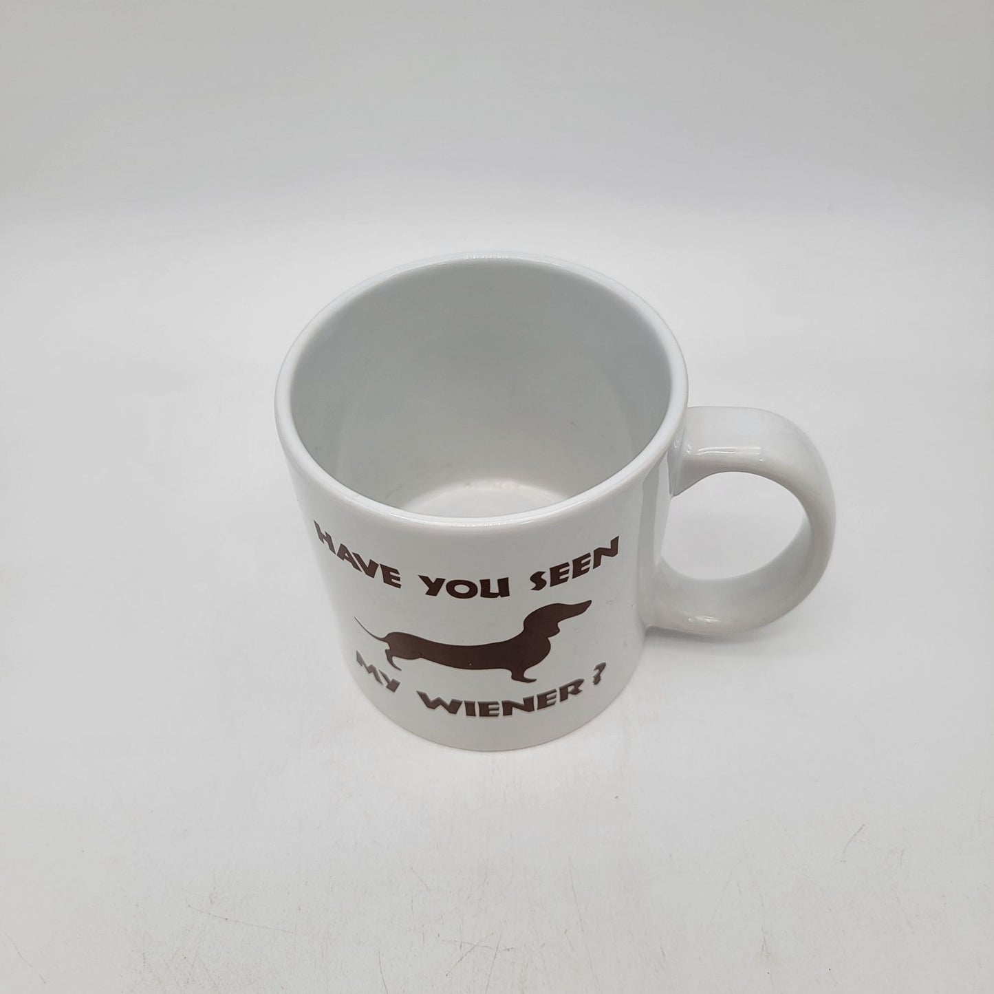 Dachshund Humor Coffee Mug Have You Seen My Weiner?