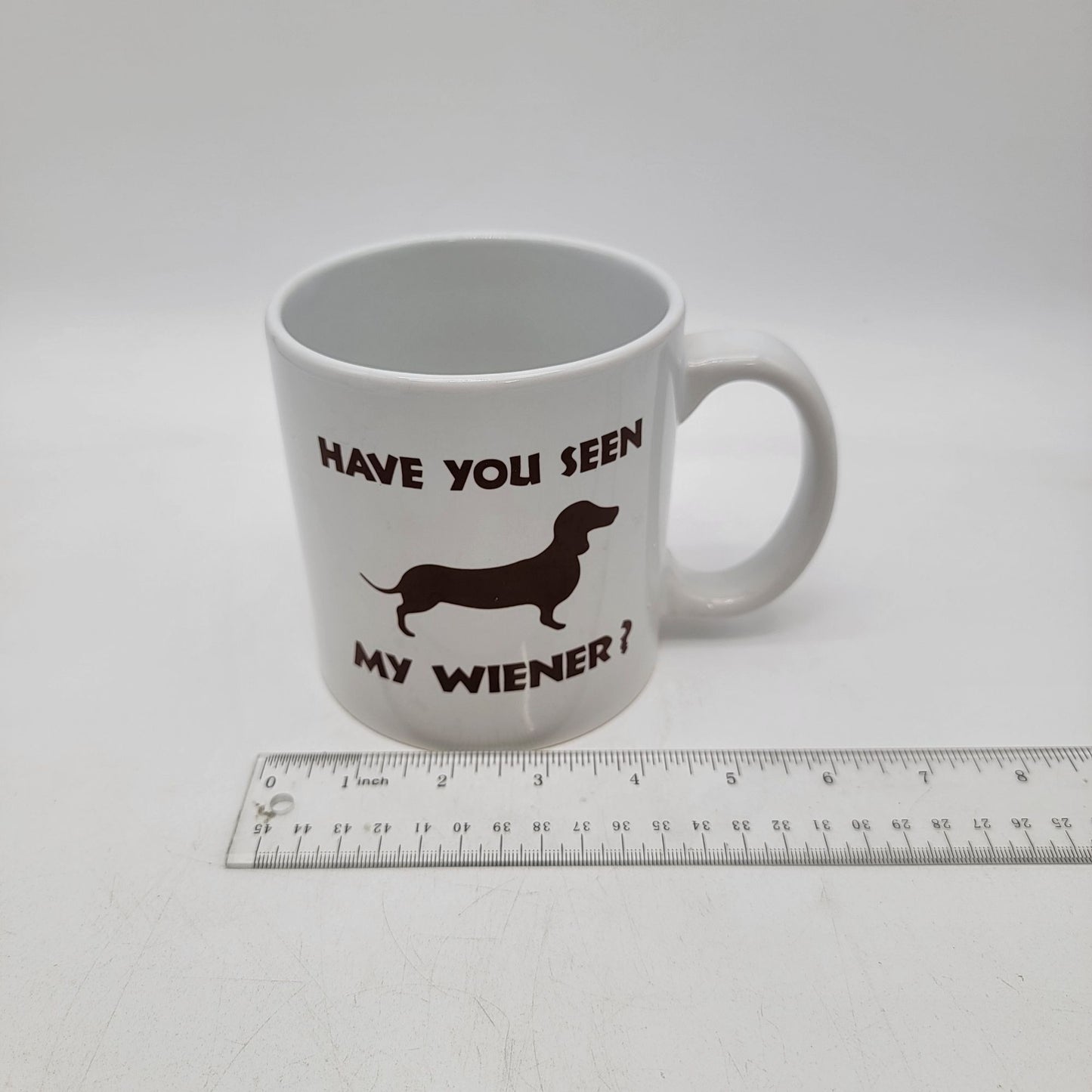 Dachshund Humor Coffee Mug Have You Seen My Weiner?