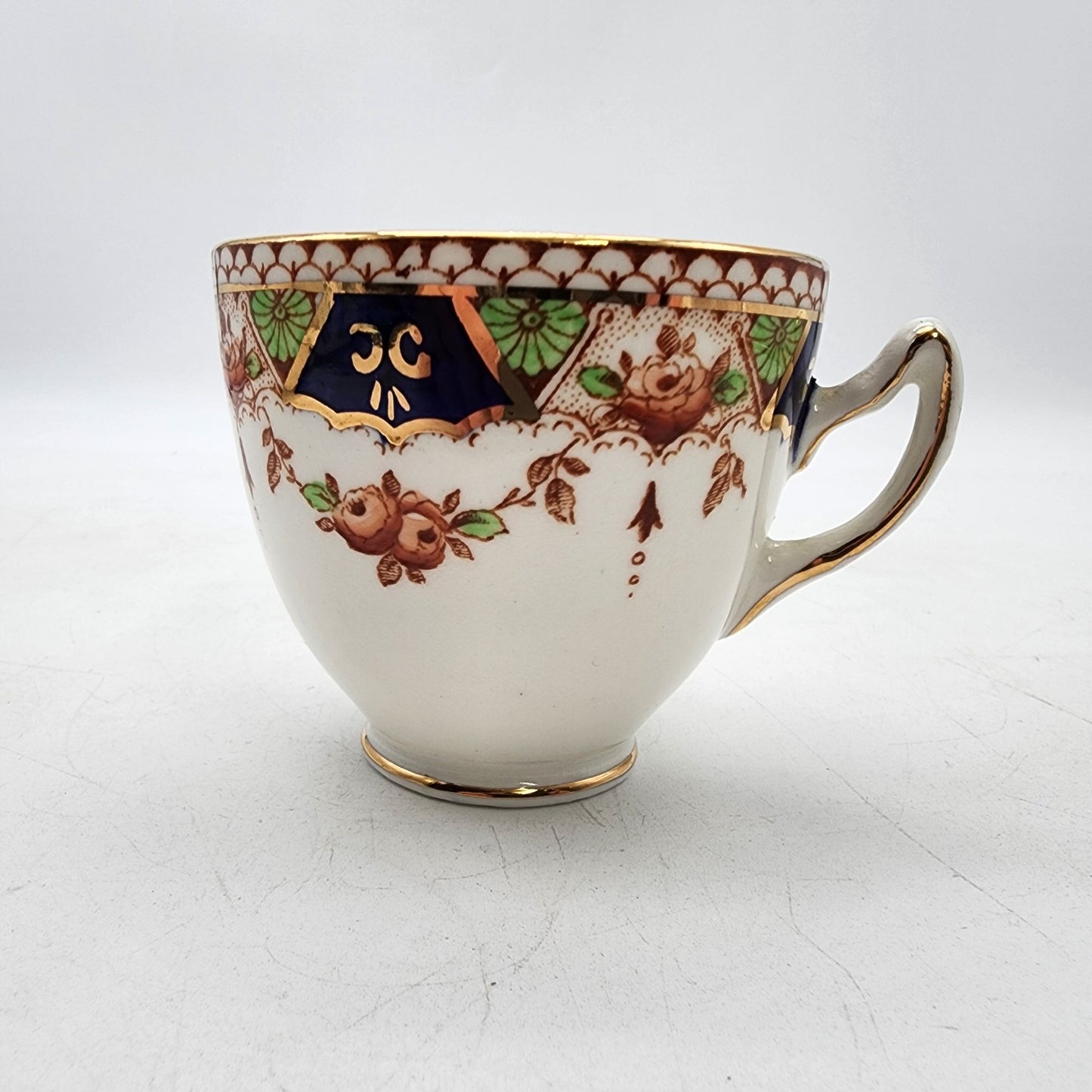 Rosina Imari Style Bone China England Cup & Saucer Set