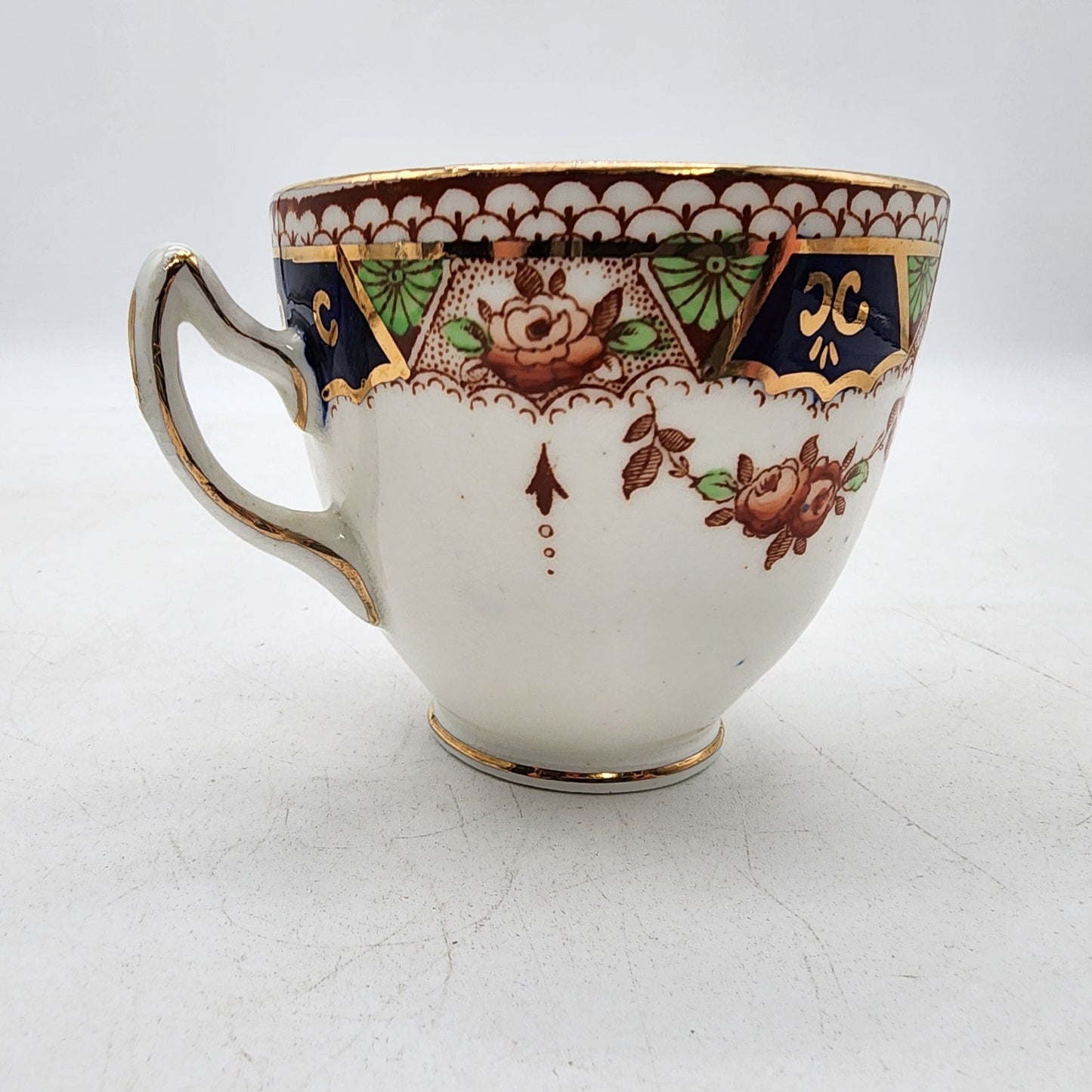 Rosina Imari Style Bone China England Cup & Saucer Set