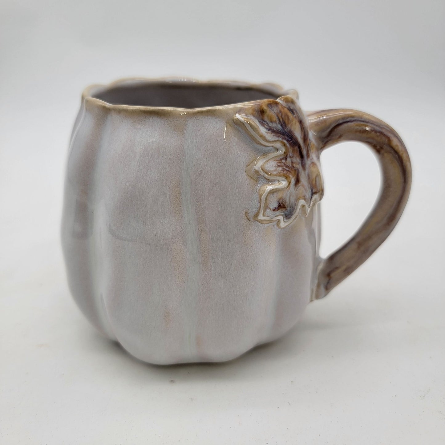 Hand-Painted Stoneware Pumpkin Mug By Pier 1