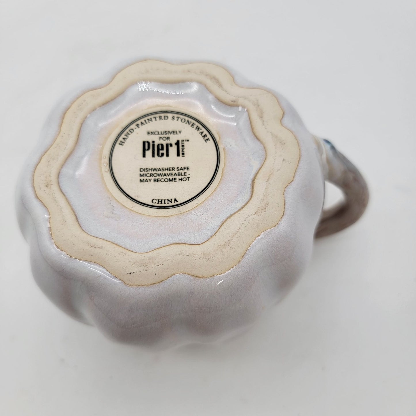Hand-Painted Stoneware Pumpkin Mug By Pier 1