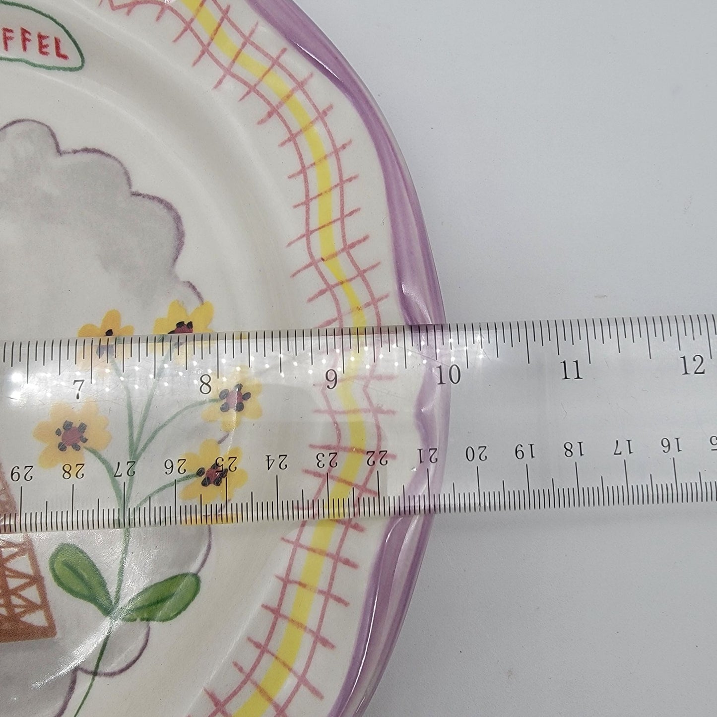 Anthropologie Nathalie Lete Paris Eiffel Tower Plate