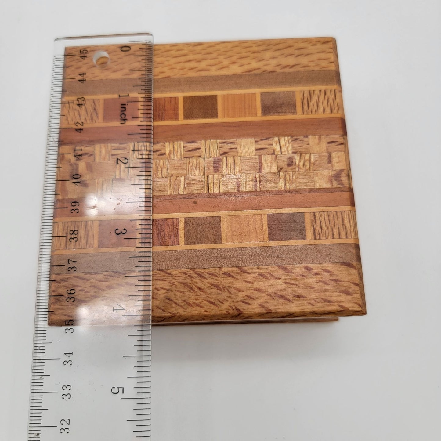Sovereign Woodware New Zealand Native Timber Wooden Box With Hinged Lid
