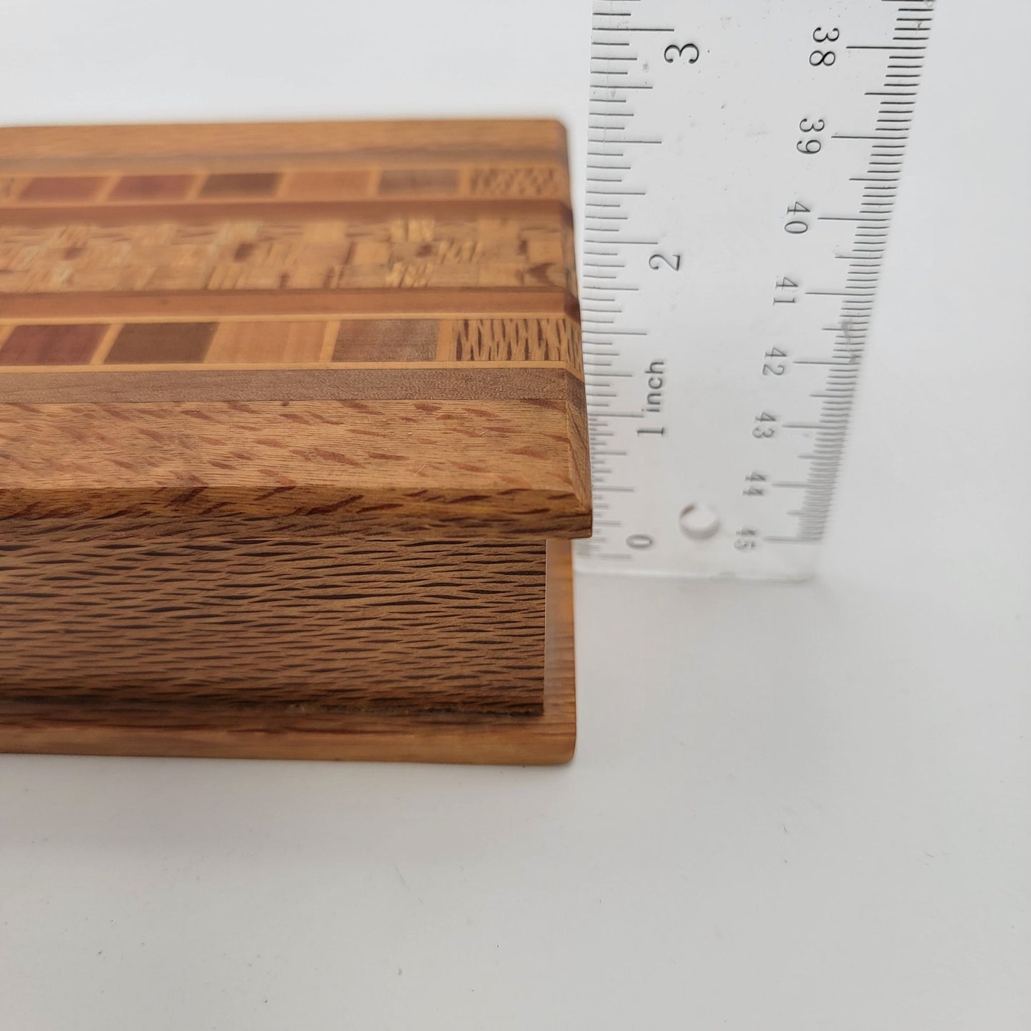 Sovereign Woodware New Zealand Native Timber Wooden Box With Hinged Lid