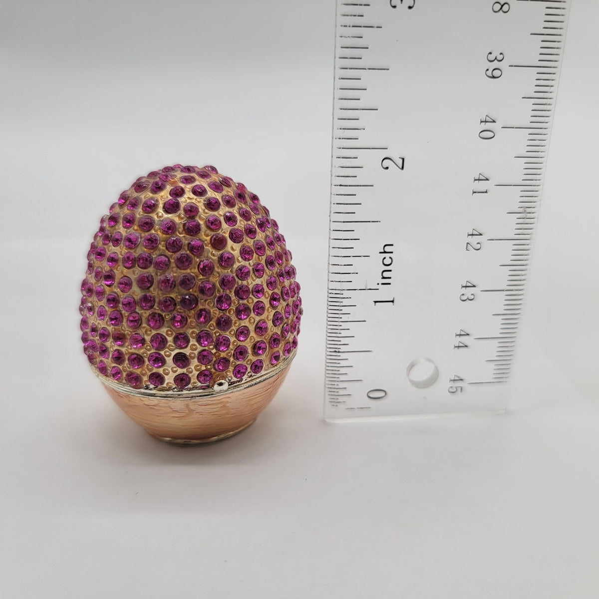 Objet D'Art Eggcite Faberge Style Egg Trinket Box Artform No. 63