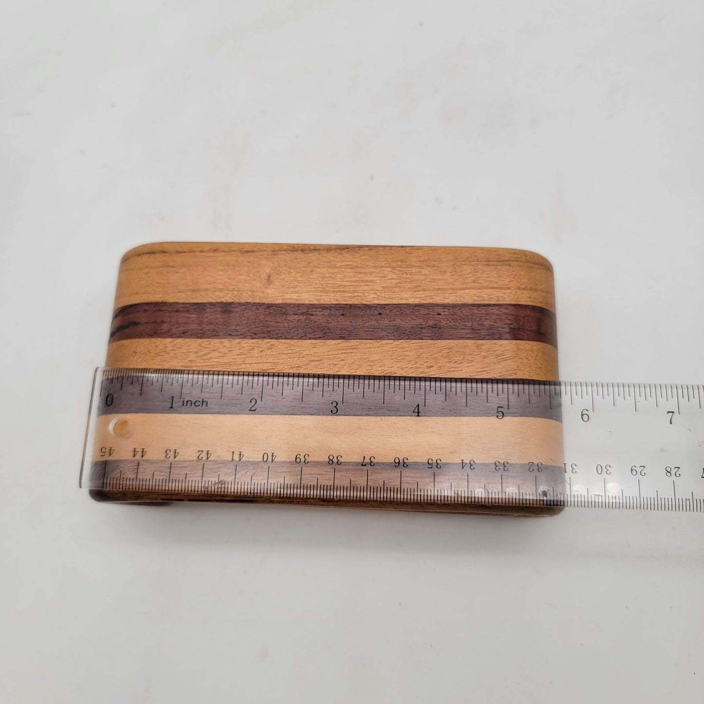Handcrafted Wooden Marquetry Trinket Box With Sliding Drawer By El Sueno Costa Rica