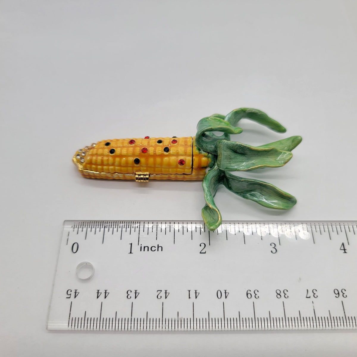 Objet D’Art Maize Corn Trinket Box No. 117