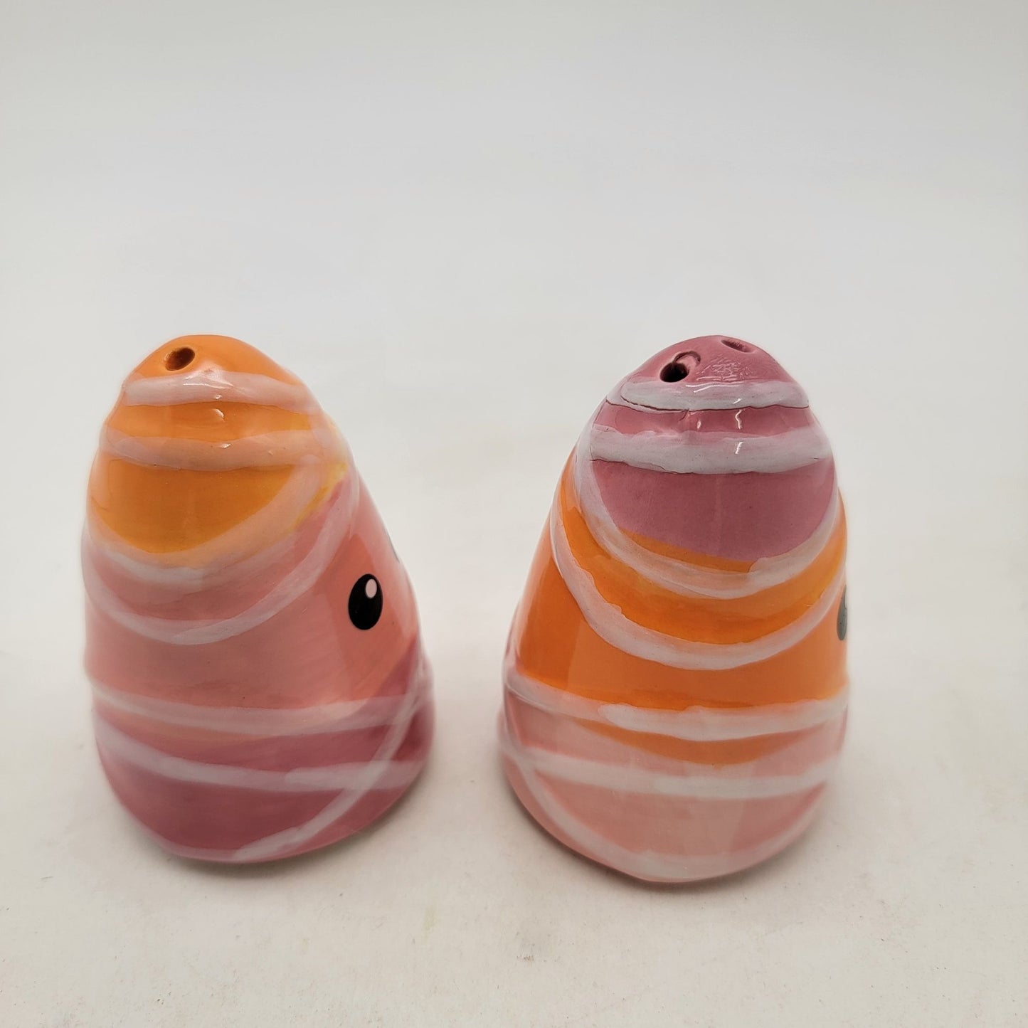 Halloween Mummy Candy Corn Salt & Pepper Shaker Set By Bklyn Steel