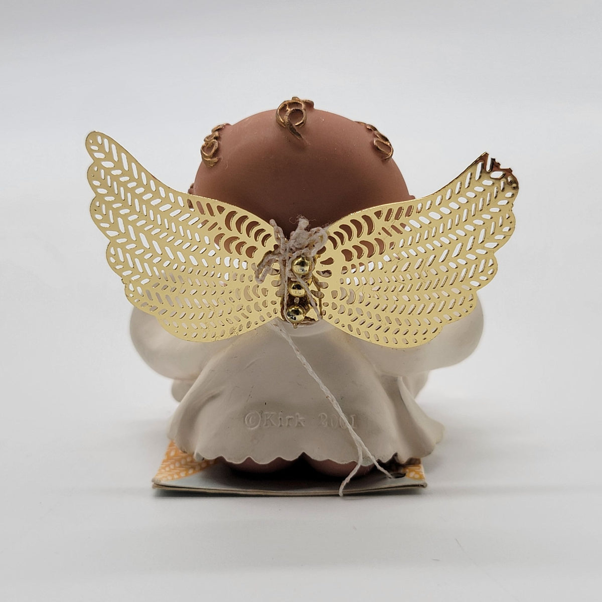 Vintage Russ Berrie Angel Cheeks October Figurine By Kirk Awad