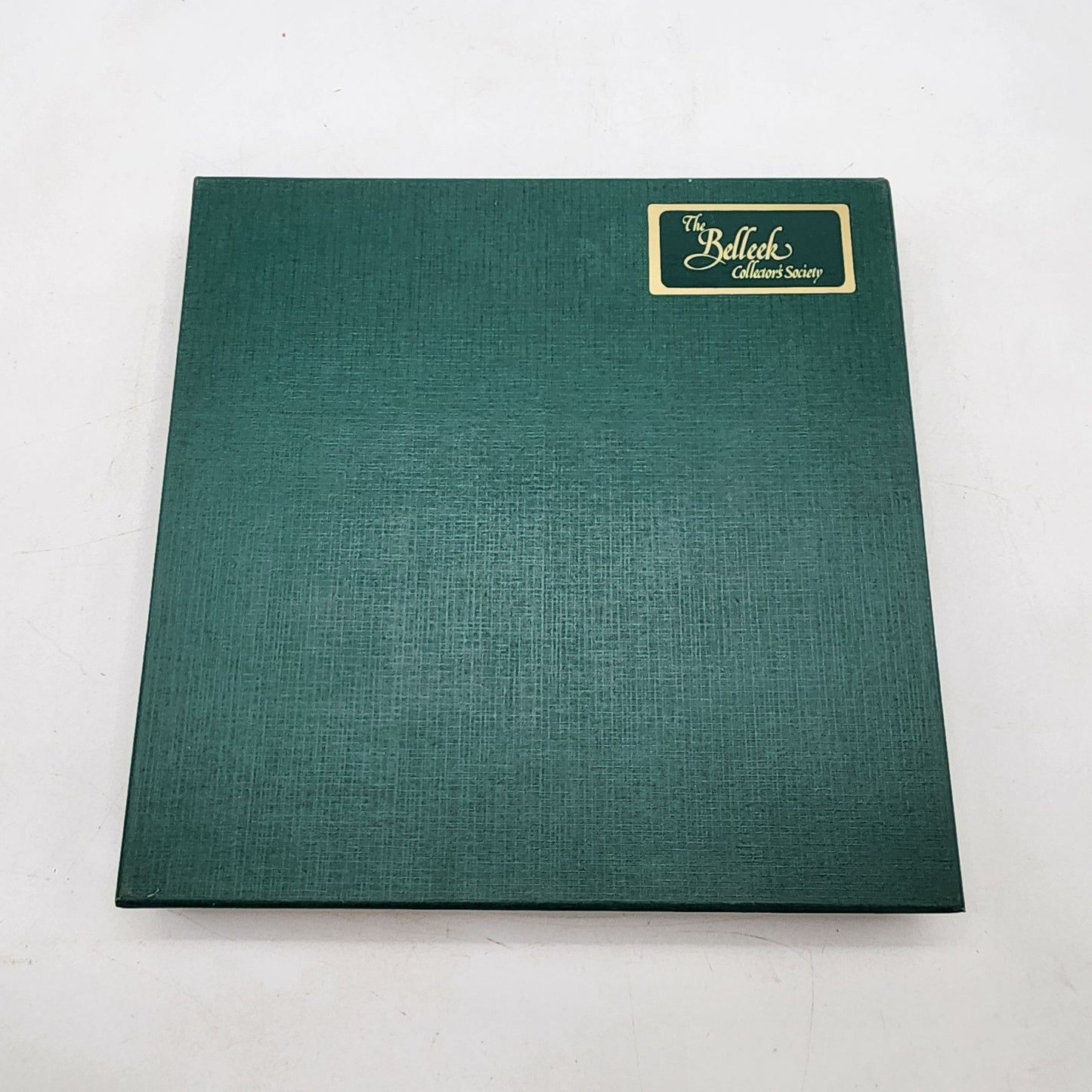Belleek Collectors Society 1981 St Mark Plate 2nd Edition Book Of Kells Numbered